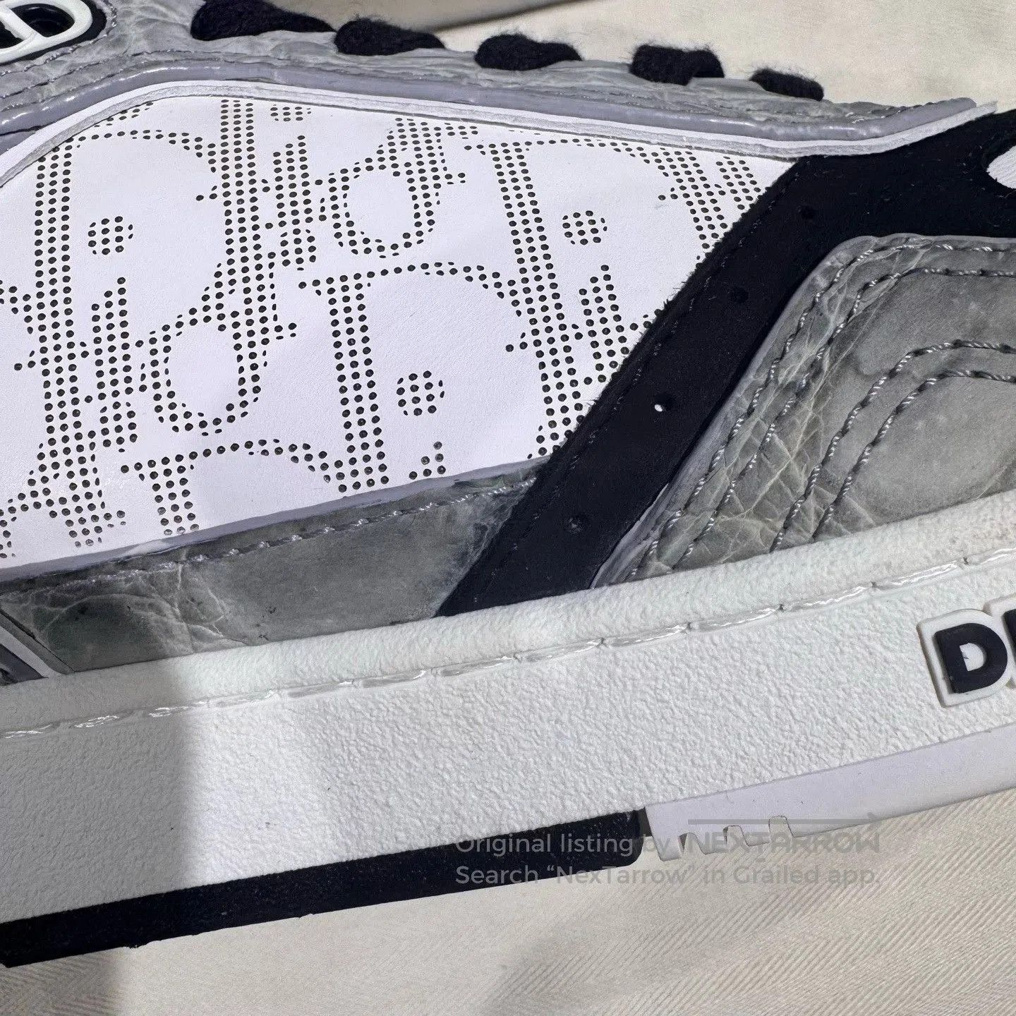 Dior Dior Oblique B27 Crocodile Limited Sneakers. Size US 9 / EU 42 - 5 Thumbnail