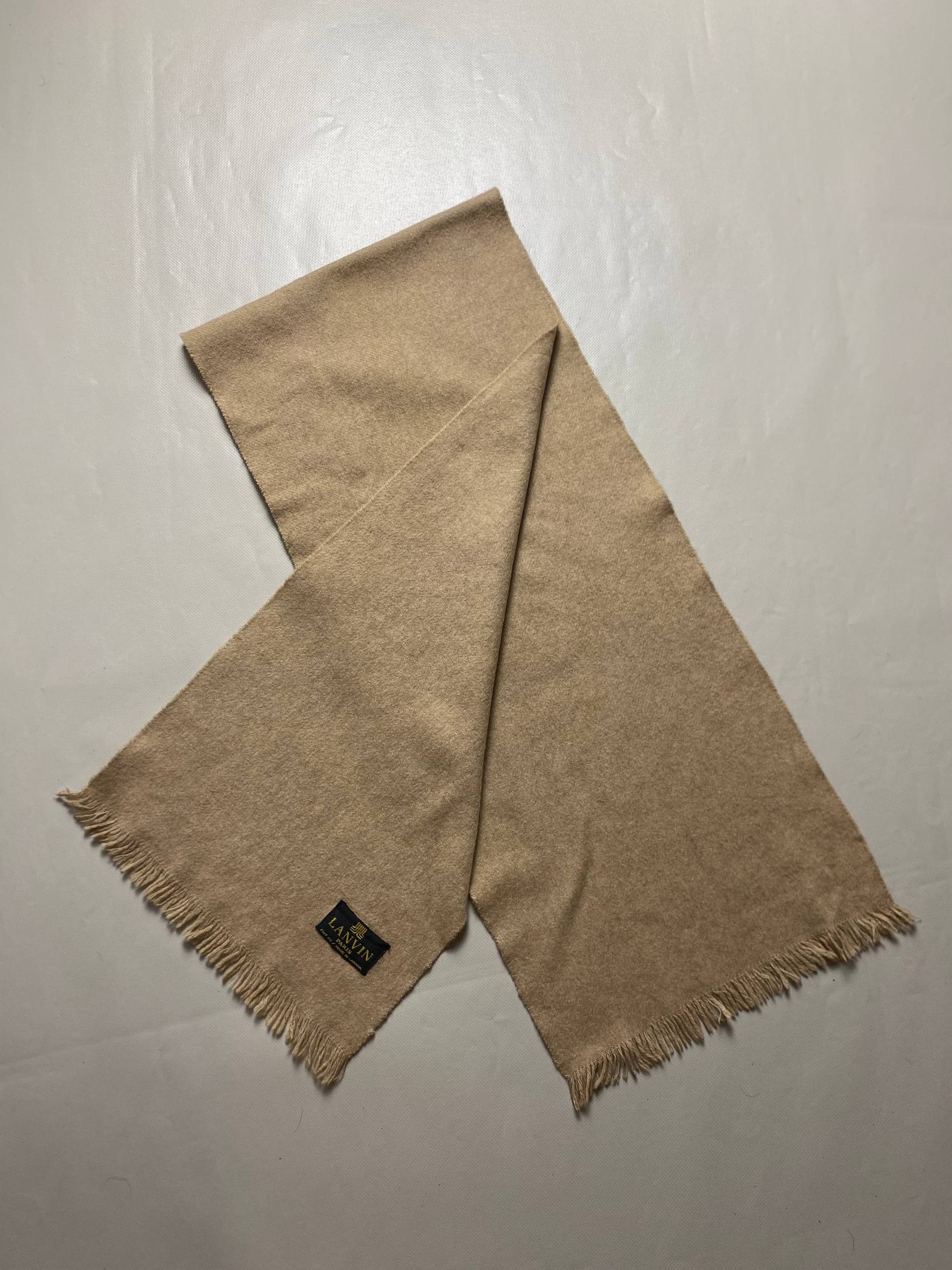 Lanvin Vinatge Rare Lanvin Scarf Size ONE SIZE - 1 Thumbnail
