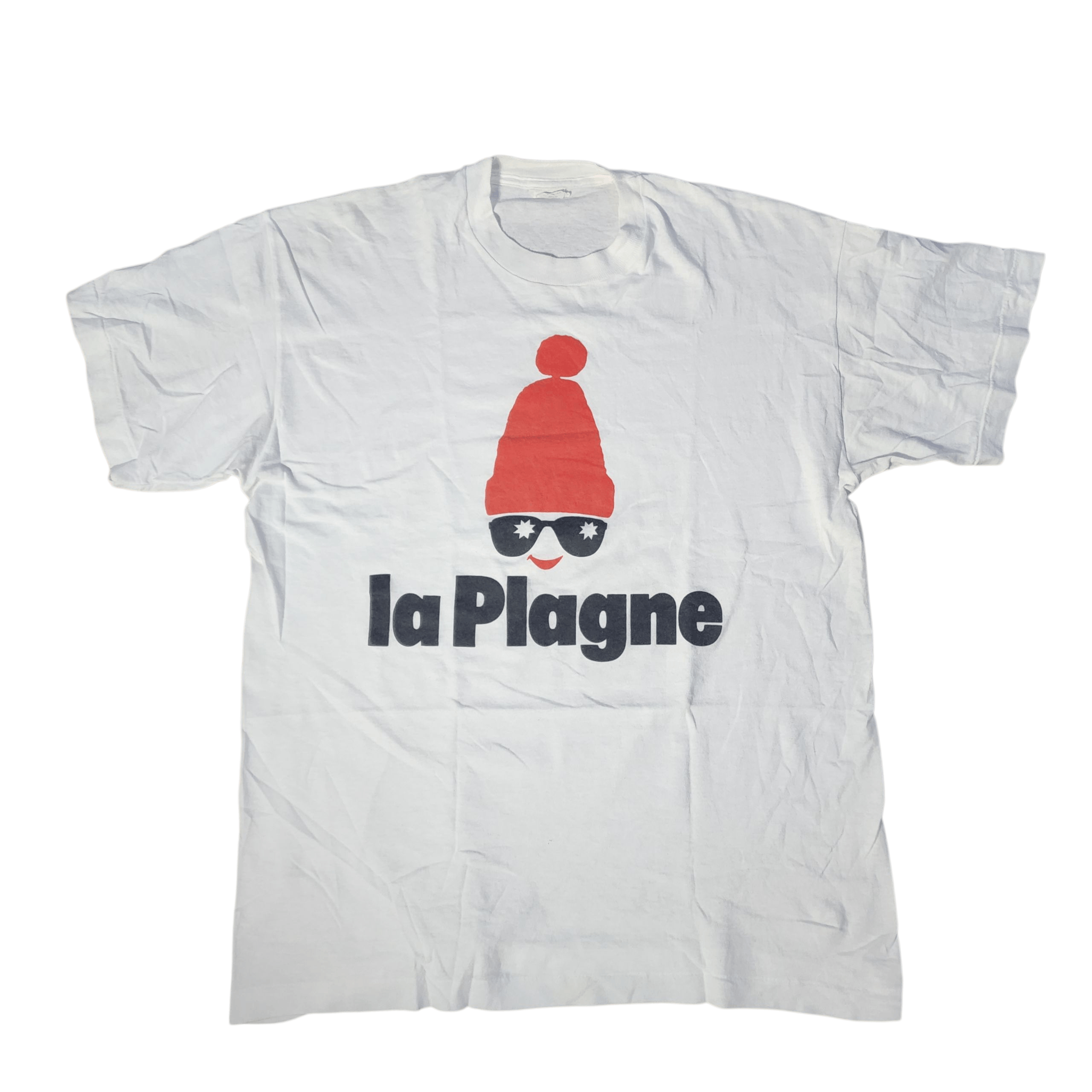 Vintage Rare Vintage 90s La Plagne 🎿 Ski Resort tees Shirt FoTL tee Size US L / EU 52-54 / 3 - 2 Thumbnail