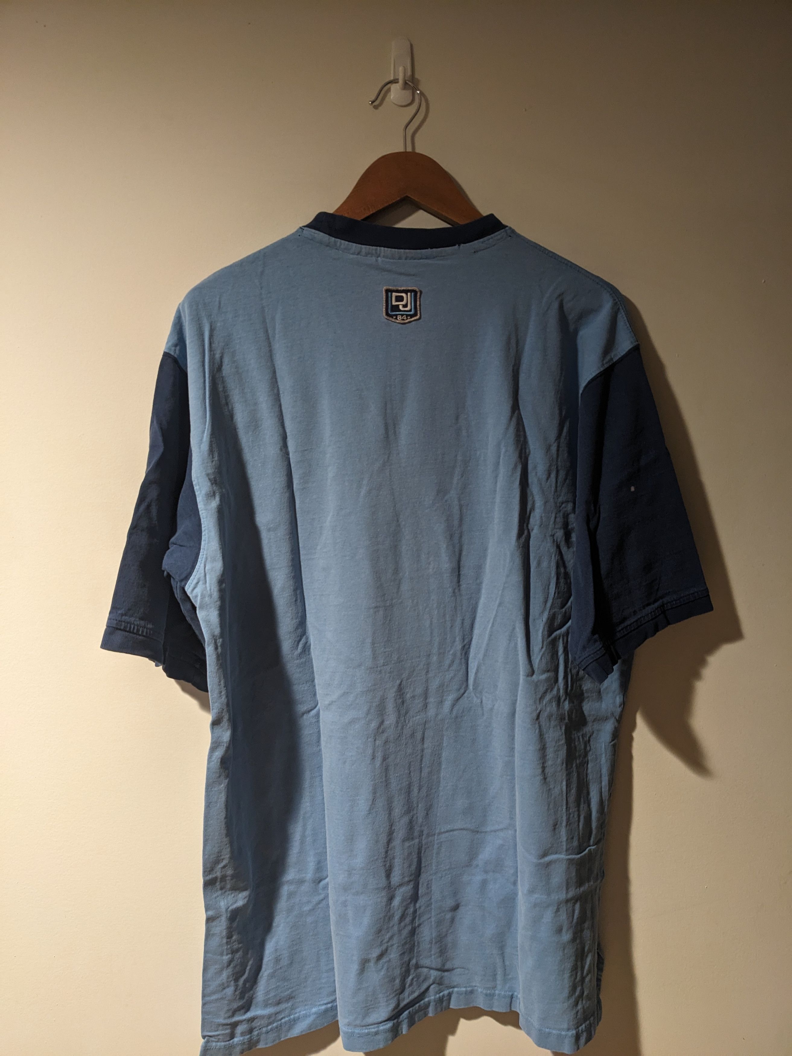 Designer × Vintage Vintage Y2K Def Jam University Respect Blue X-Large T-Shirt Size US XL / EU 56 / 4 - 15 Thumbnail