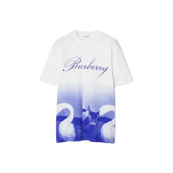 Burberry Burberry Casual Loose-Fit Printed T-Shirt 0079 Size M / US 6-8 / IT 42-44 - 1 Thumbnail