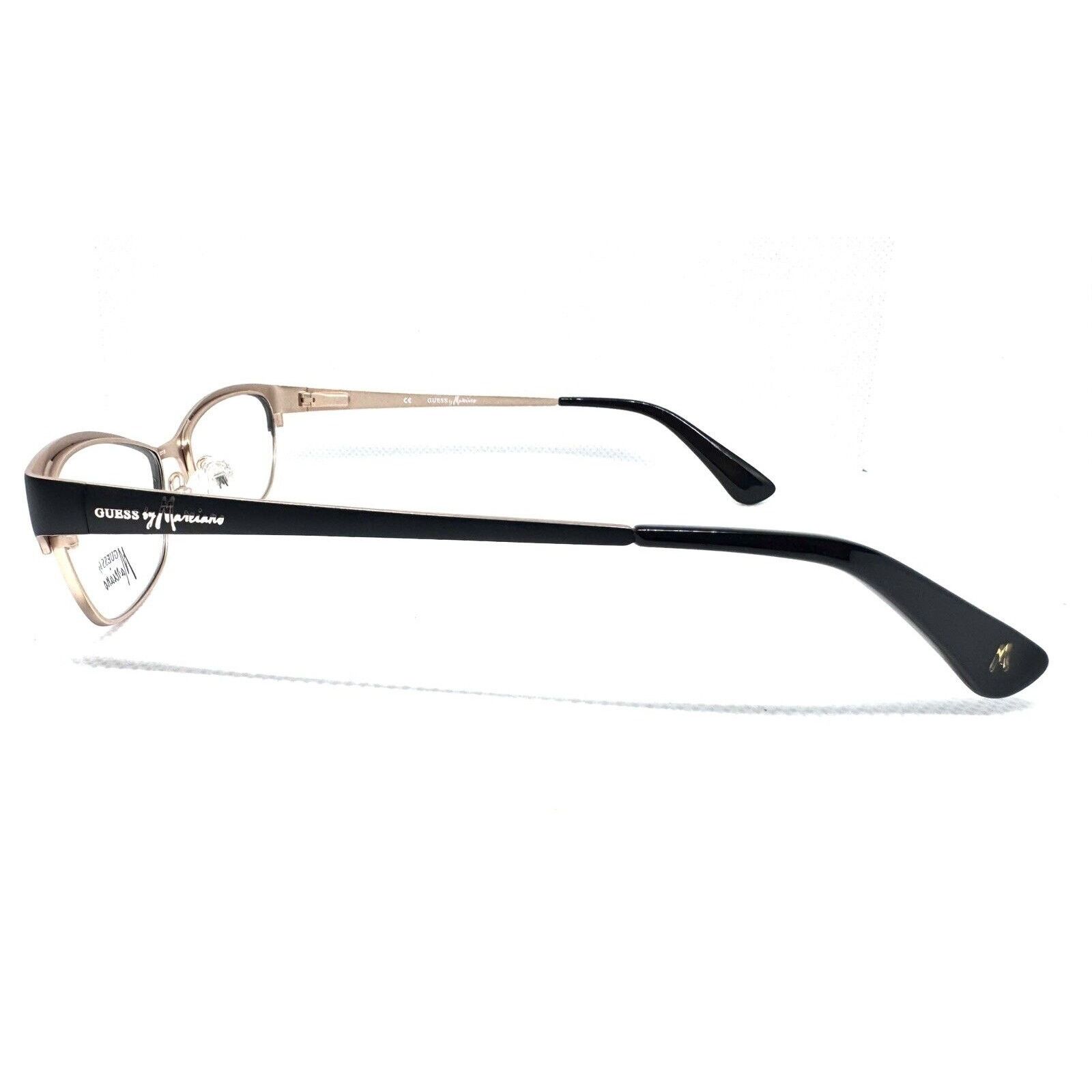 Guess GUESS BY MARCIANO GM199 BLACK GOLD EYEGLASSES FRAME 52-16 Size ONE SIZE - 4 Thumbnail