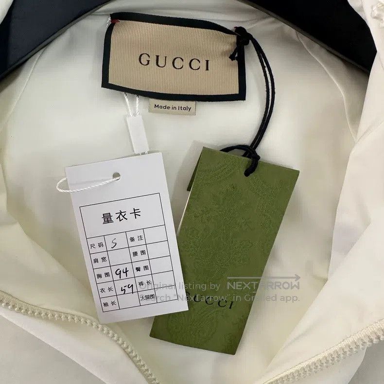Gucci Gucci Double G white cardigan zipper sweatshirt jacket Size US S / EU 44-46 / 1 - 3 Thumbnail