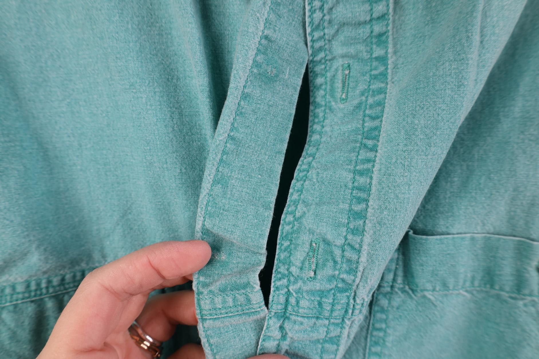 Vintage Vintage 90s Streetwear Stonewash Short Sleeve Button Shirt Size US M / EU 48-50 / 2 - 4 Thumbnail