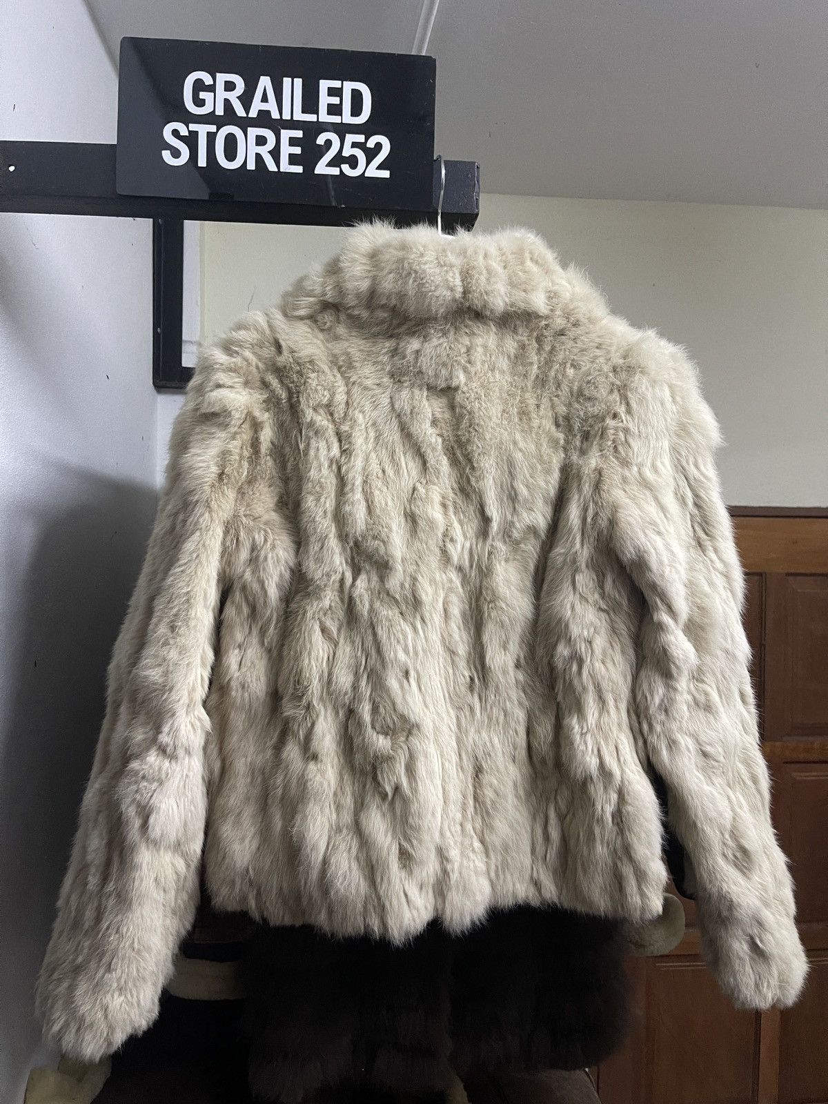Vintage Vintage Robes Real Rabbit Fur Jacket Size M / US 6-8 / IT 42-44 - 3 Thumbnail