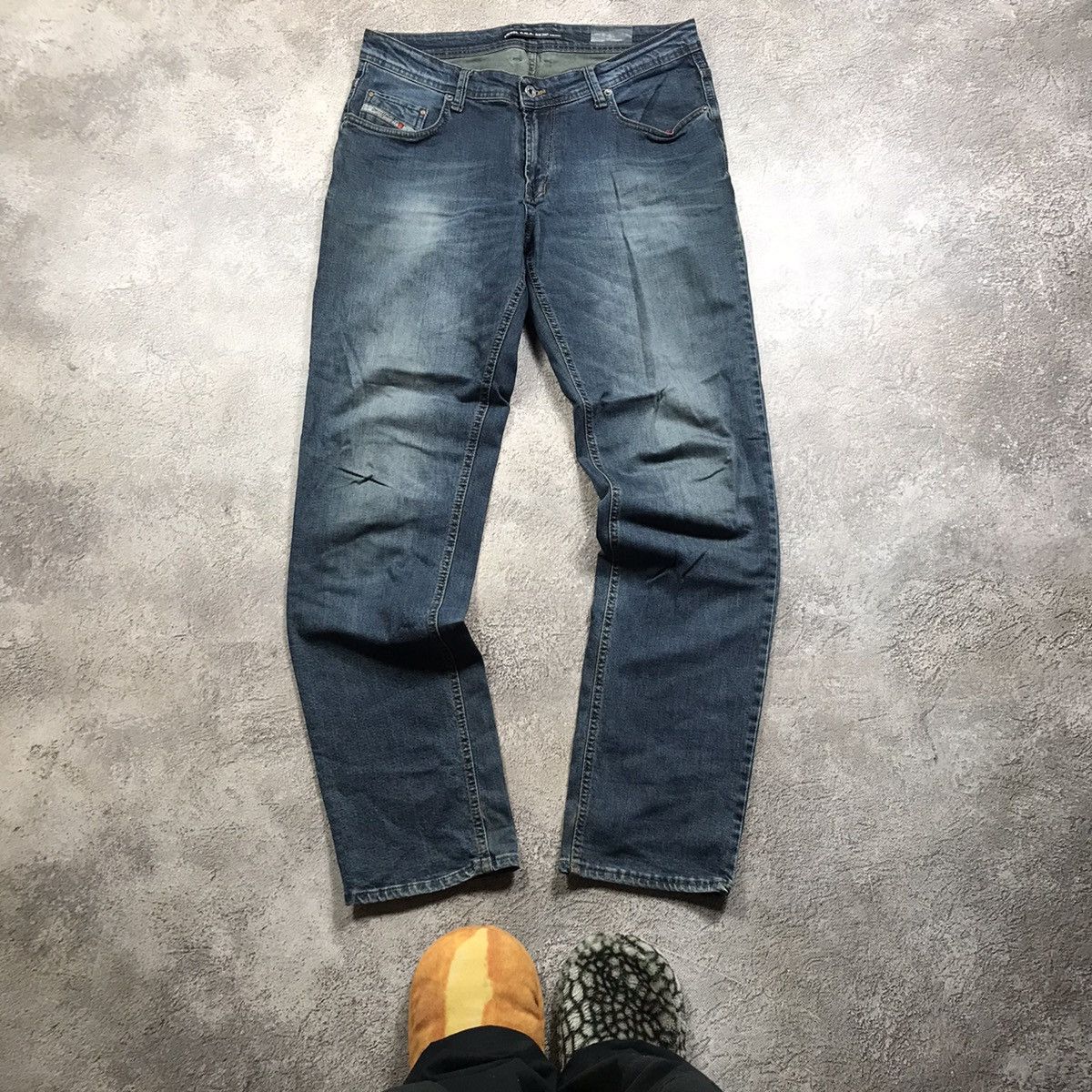 Diesel VINTAGE DIESEL JEANS CASUAL STREETWEAR FADED LOW RISE Y2K Size US 38 / EU 54 - 2 Thumbnail