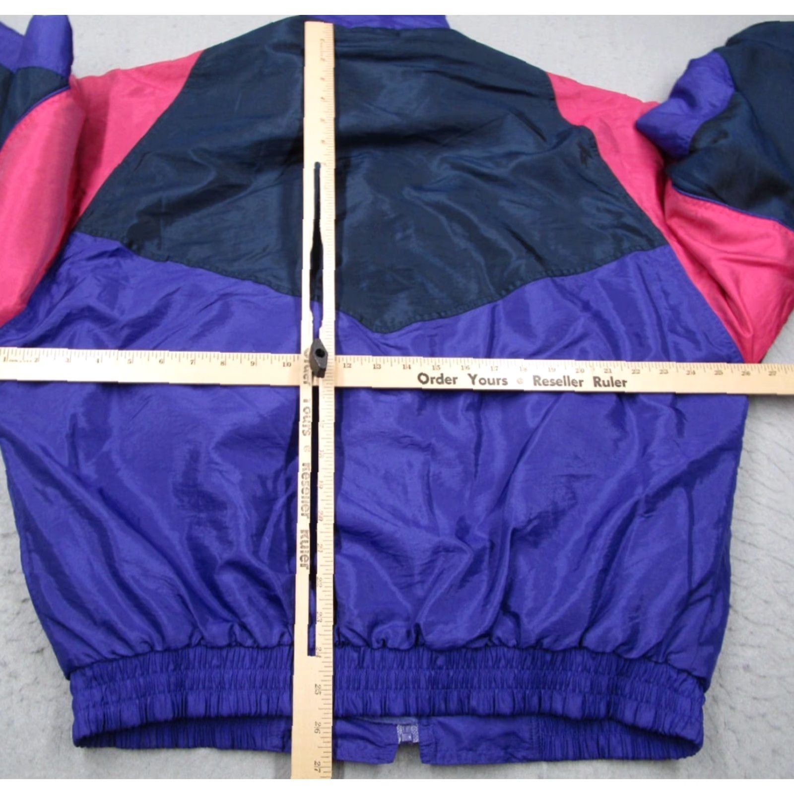 Vintage VINTAGE Blazer Firenze Jacket Mens Large Blue Full Zip Ski 90s Retro Gorpcore Size 42R - 5 Thumbnail