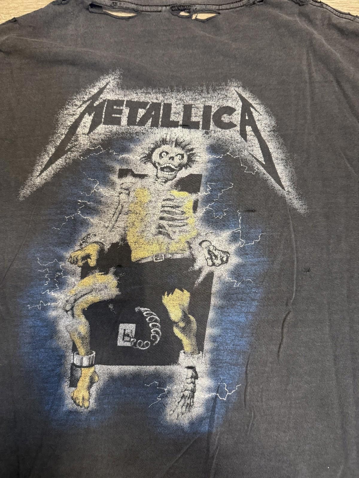 Other VTG 90s Y2K Metallica Ride The Lightning 2nd Print 1994 Size US L / EU 52-54 / 3 - 9 Thumbnail