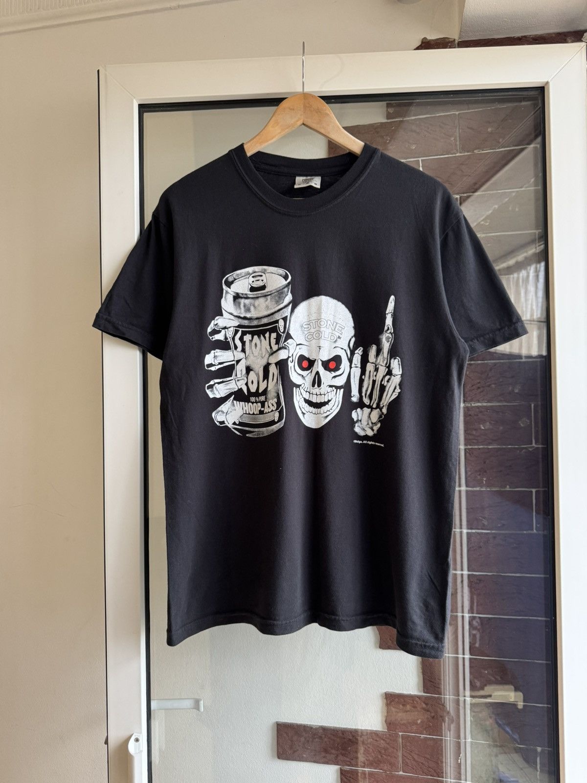 WWE Vintage WWE Stone Cold 1998 tshirt WHOOP UP Size US M / EU 48-50 / 2 - 1 Thumbnail