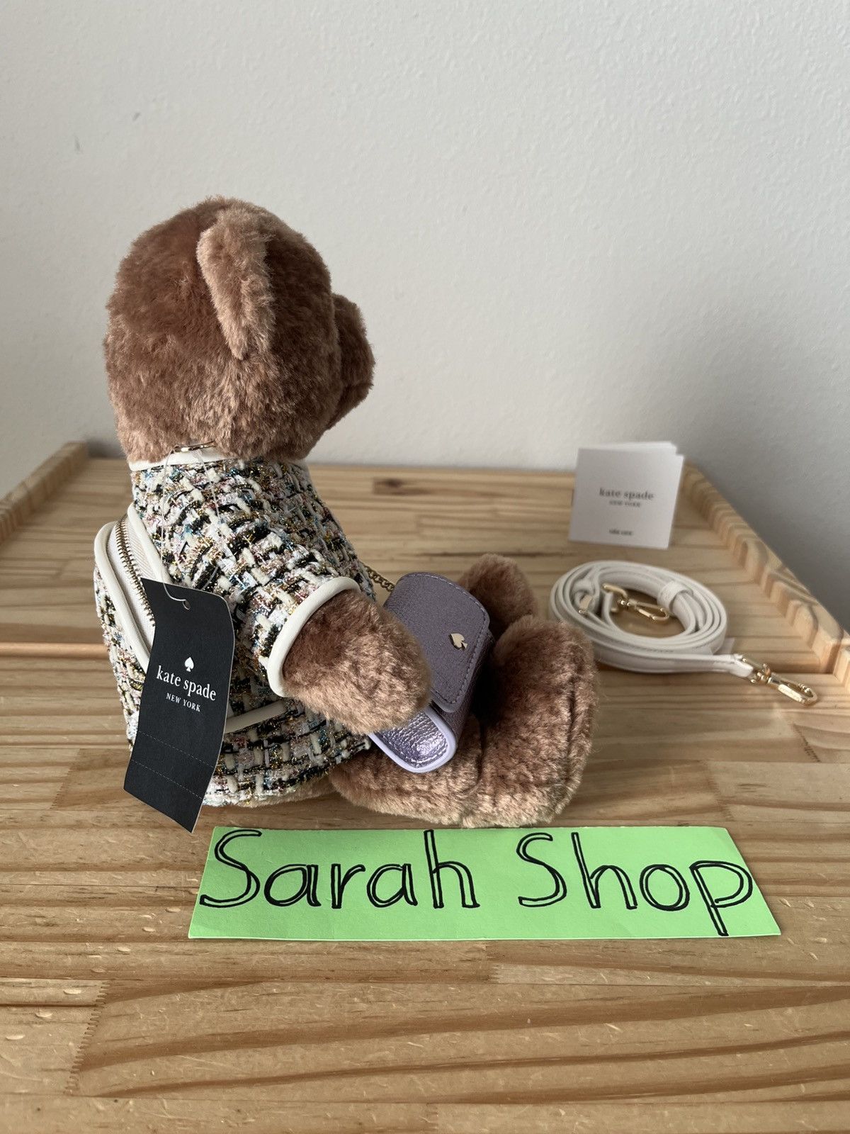 Kate Spade Kate Spade Oh What Fun 3D Teddy Bear Crossbody Size ONE SIZE - 6 Thumbnail