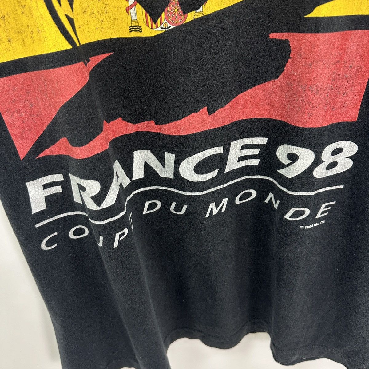 Vintage Vintage 90s France Coupe De monde 98 Adidas 1994 tee y2k Size US M / EU 48-50 / 2 - 5 Thumbnail