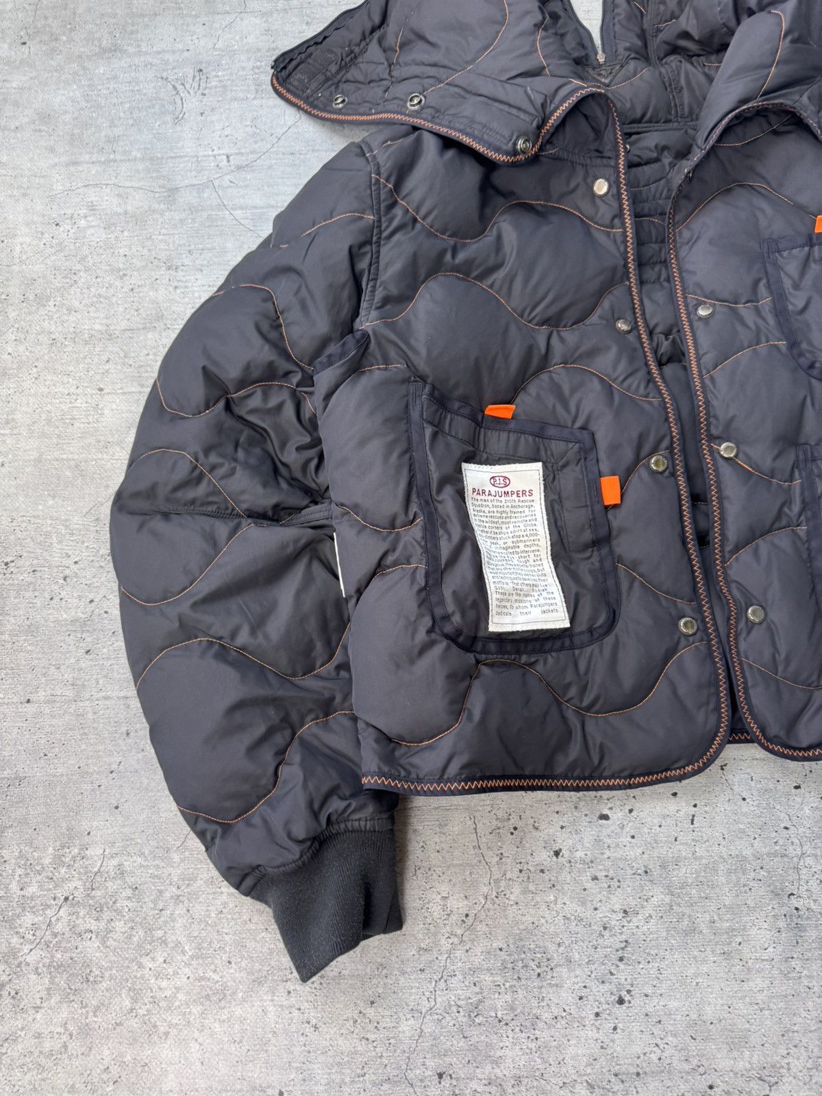 Parajumpers Vintage 🇯🇵 Fur Lining Down Japan Parajumers Y2K Jacket Size M / US 6-8 / IT 42-44 - 3 Thumbnail