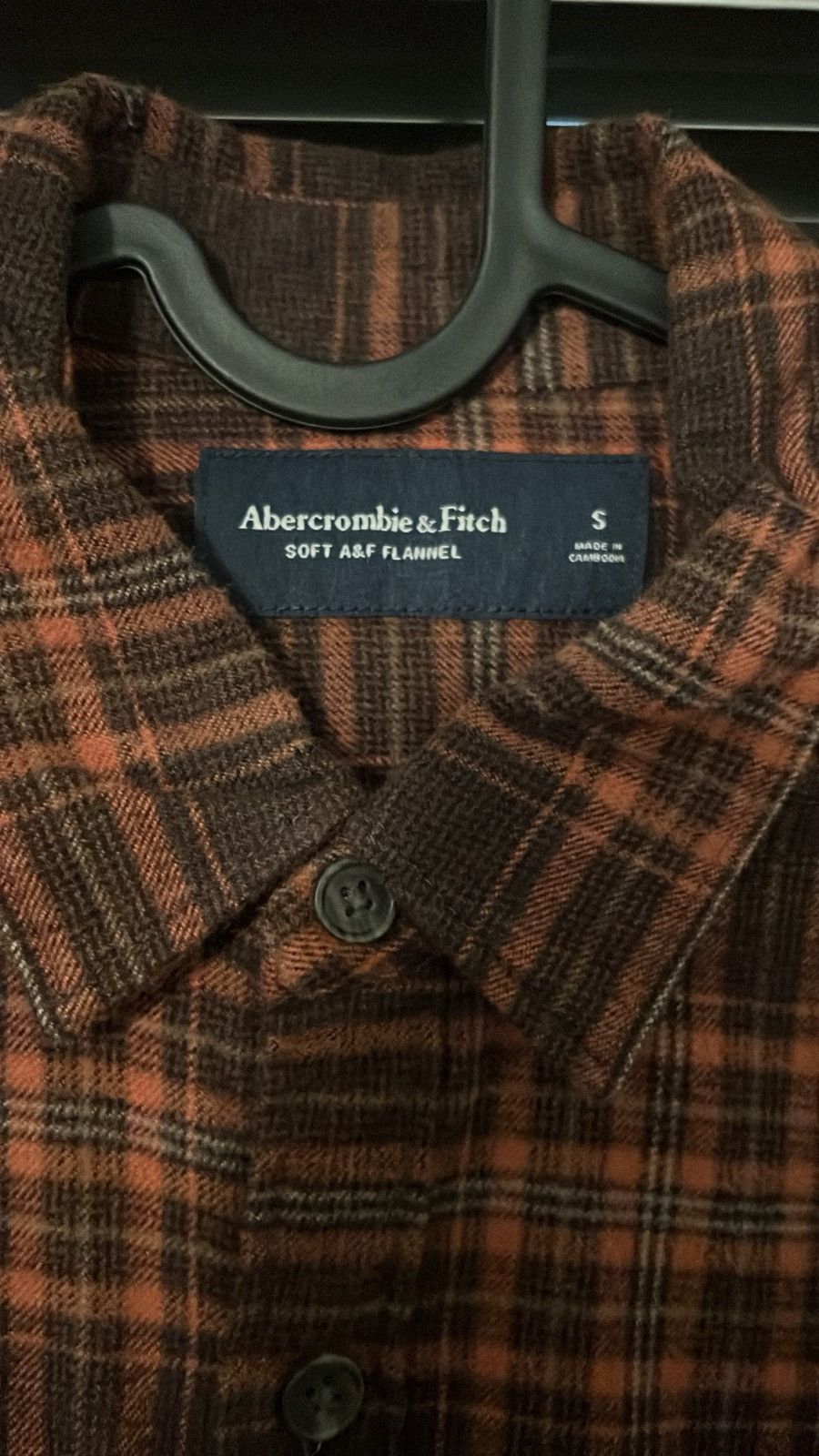 Abercrombie & Fitch Abercrombie & Fitch Heavy Flannel Men Size US S / EU 44-46 / 1 - 2 Thumbnail