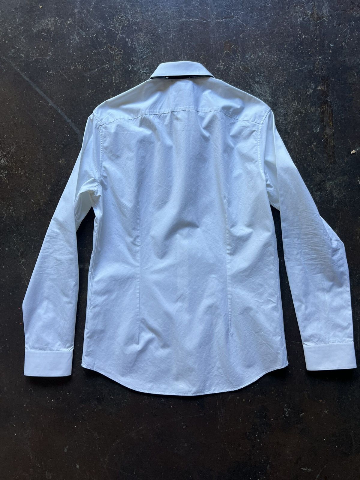 Calvin Klein 205W39NYC Arrow Lapel Collar Shirt Size US M / EU 48-50 / 2 - 6 Thumbnail