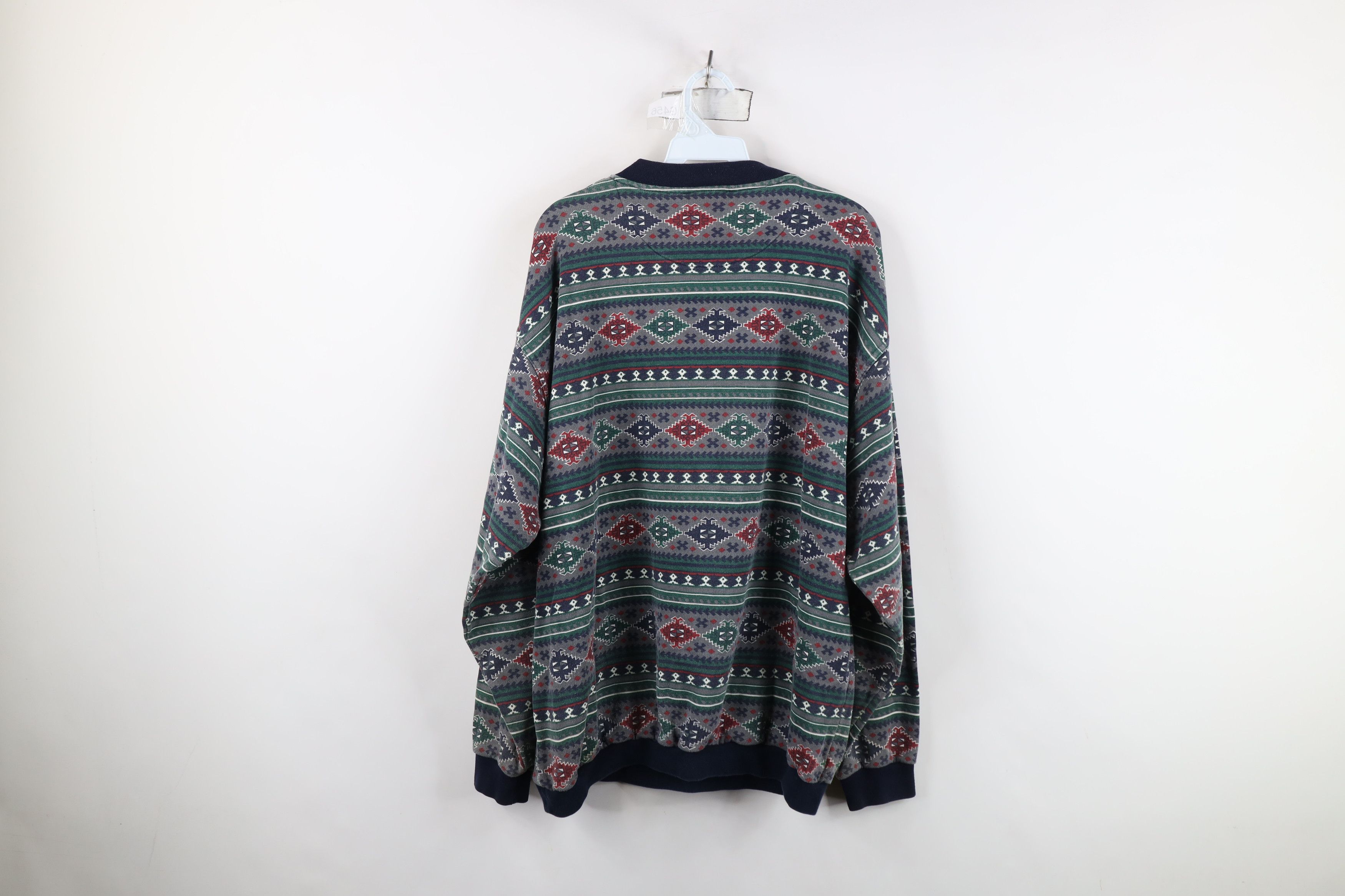 Vintage Vintage 90s Streetwear French Terry Crewneck Sweatshirt Size US XL / EU 56 / 4 - 10 Thumbnail