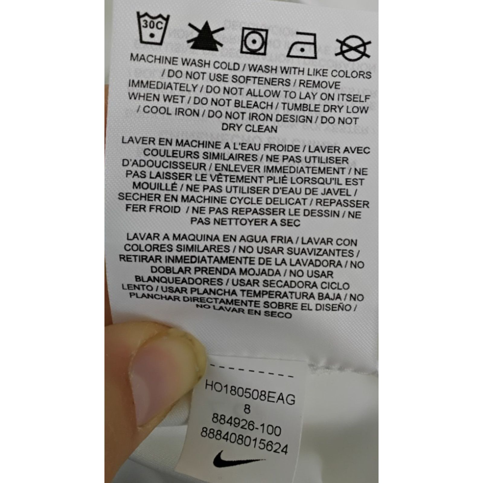 Nike Nike Golf Shorts Women's 8 White Performance Sportswear NWT Size 30" / US 8 / IT 44 - 10 Thumbnail