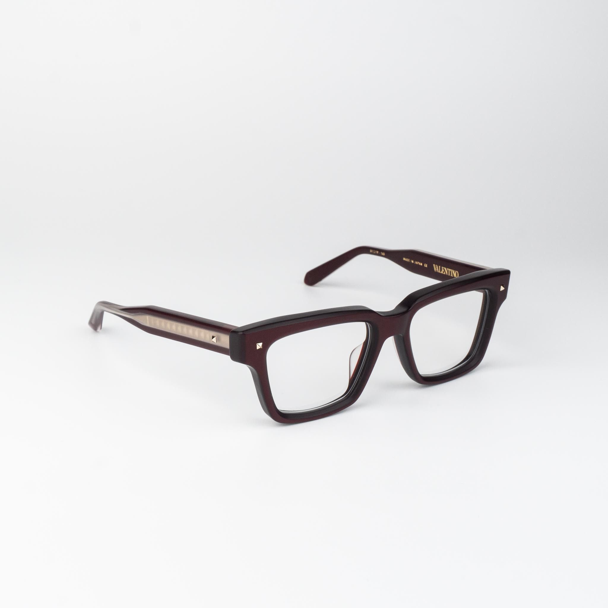 Valentino Valentino Men Eyeglasses Burgundy V-ESSENTIAL I VLX-121 C Size ONE SIZE - 4 Thumbnail
