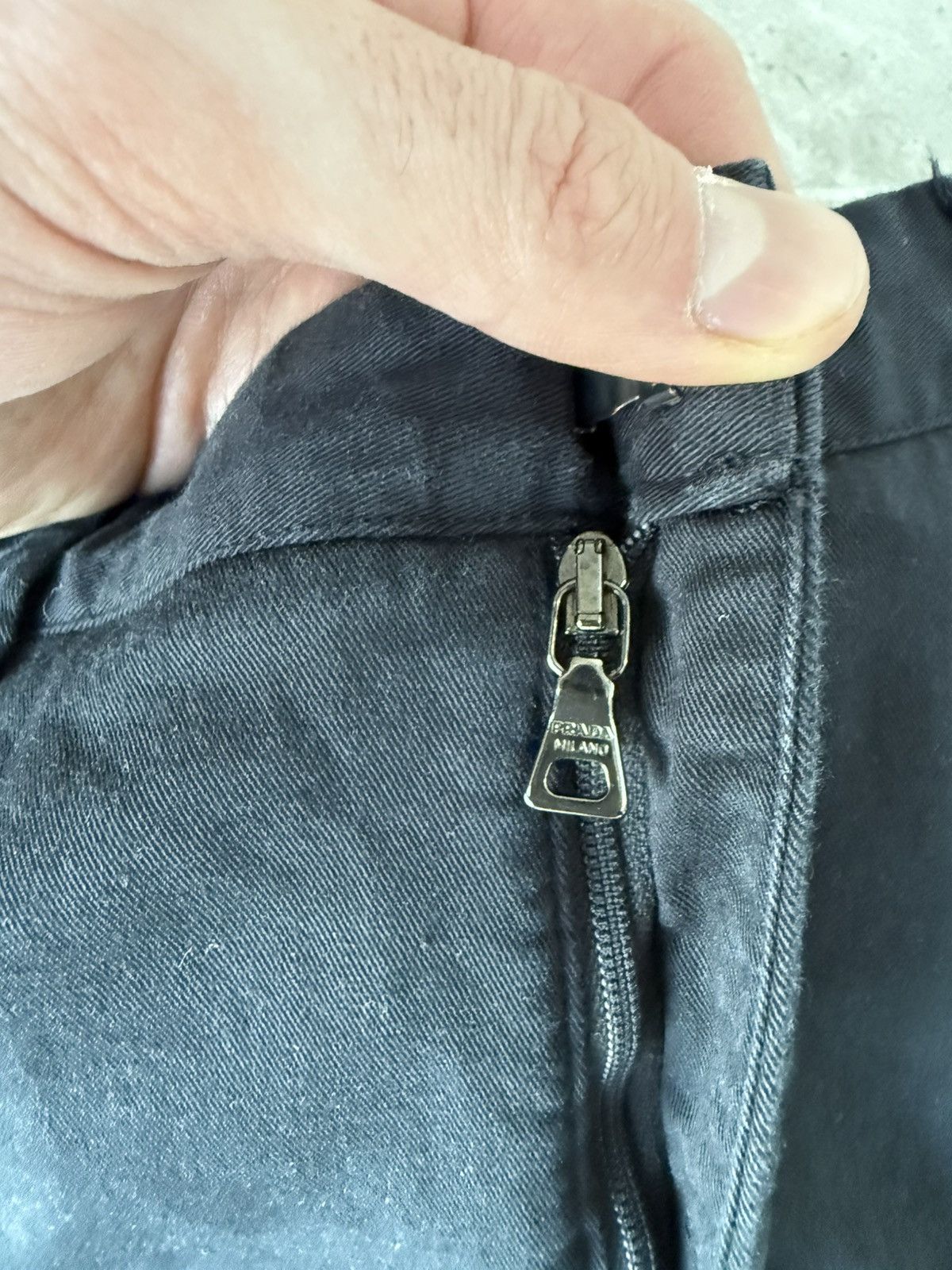Prada 🔥Vintage Prada Luna Rossa Dark Blue Pants Size US 36 / EU 52 - 3 Thumbnail