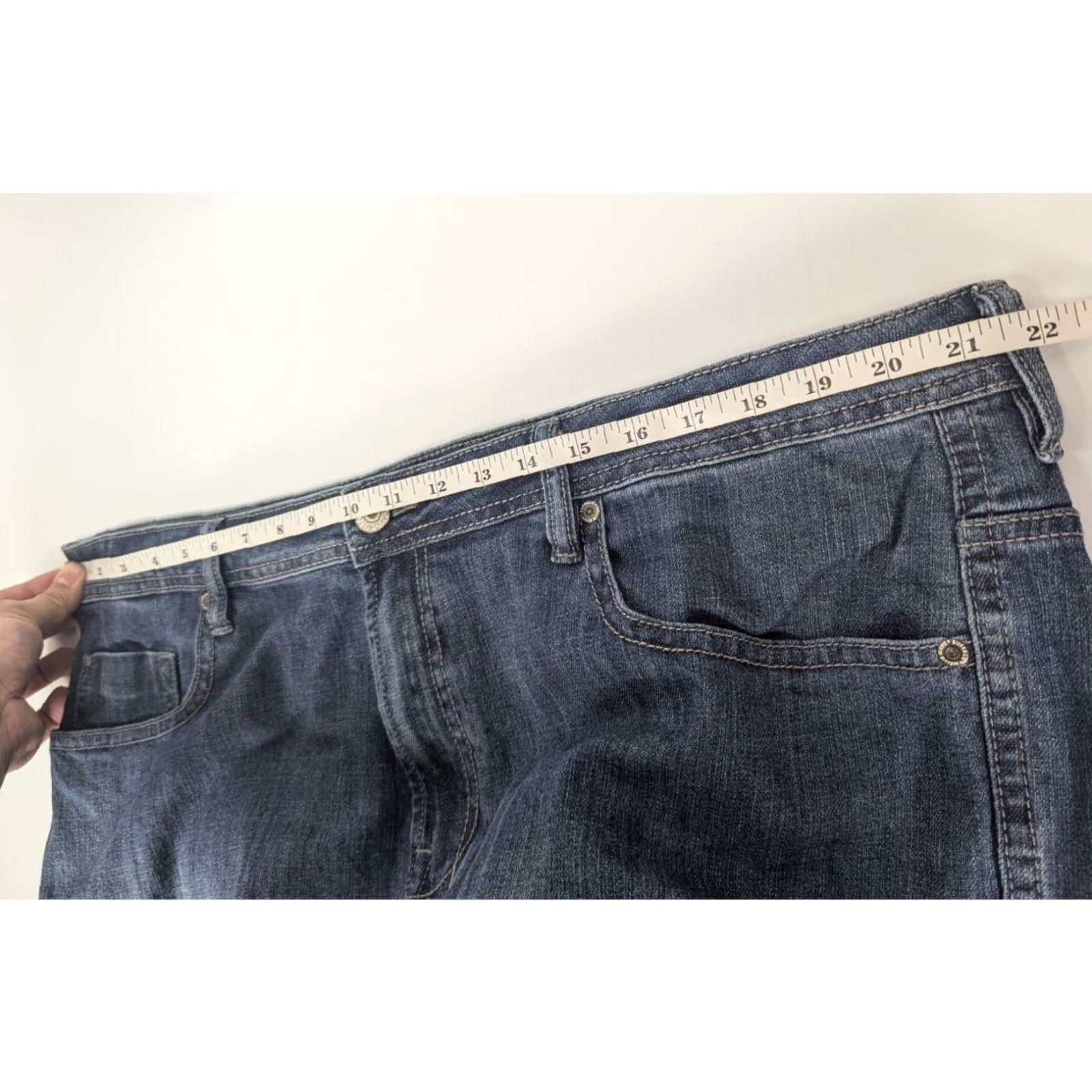 Buffalo David Bitton Buffalo David Bitton Jeans Buffalo David Bitton Jeans Jackson-X Men's 40x32 Straight Jeans Stretch Color: Blue Size US 43 - 6 Thumbnail