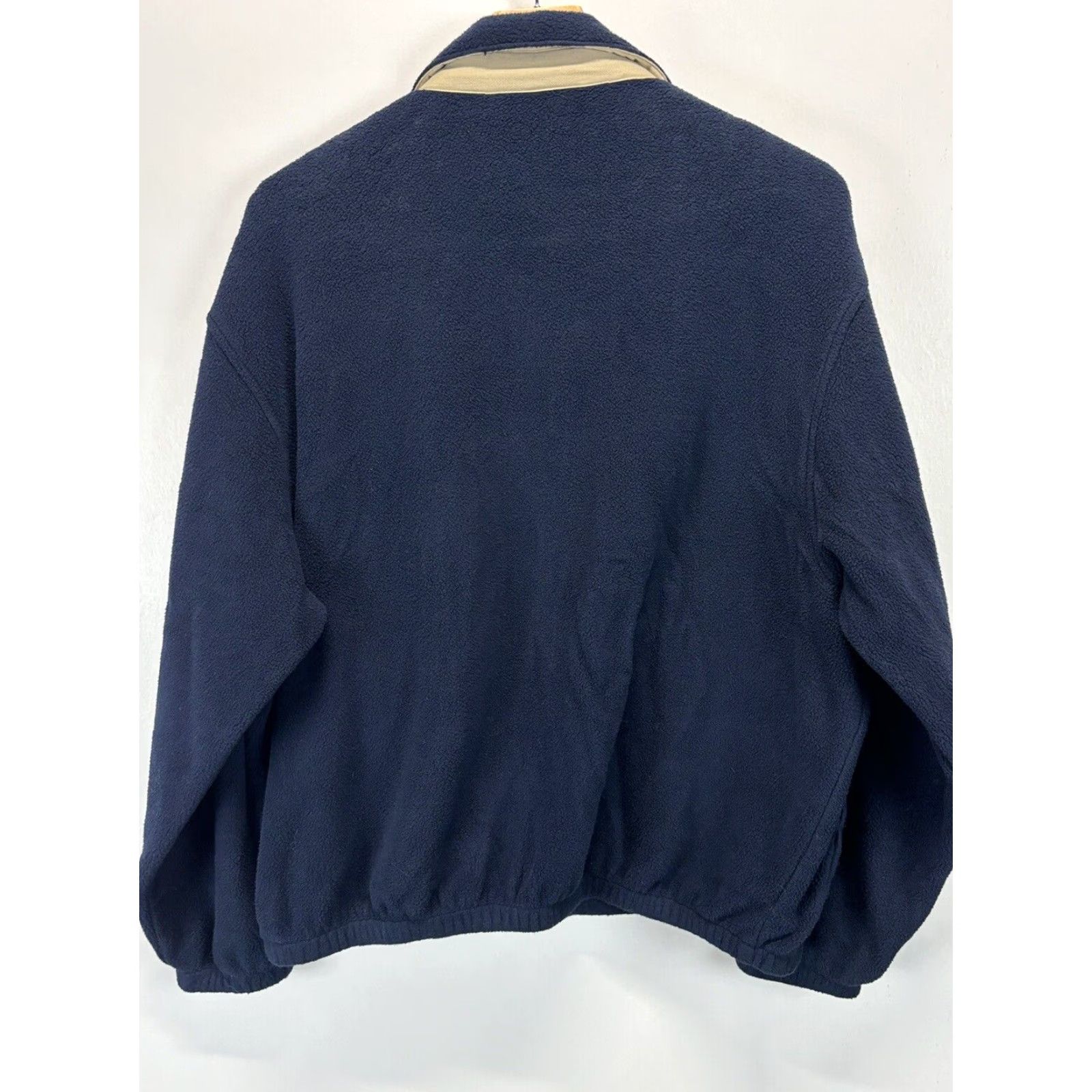 Ralph Lauren Vintage Ralph Lauren Polo Fleece Bomber Jacket XL Navy Pony Logo 90s Made USA Mens XLarge Size US XL / EU 56 / 4 - 2 Thumbnail