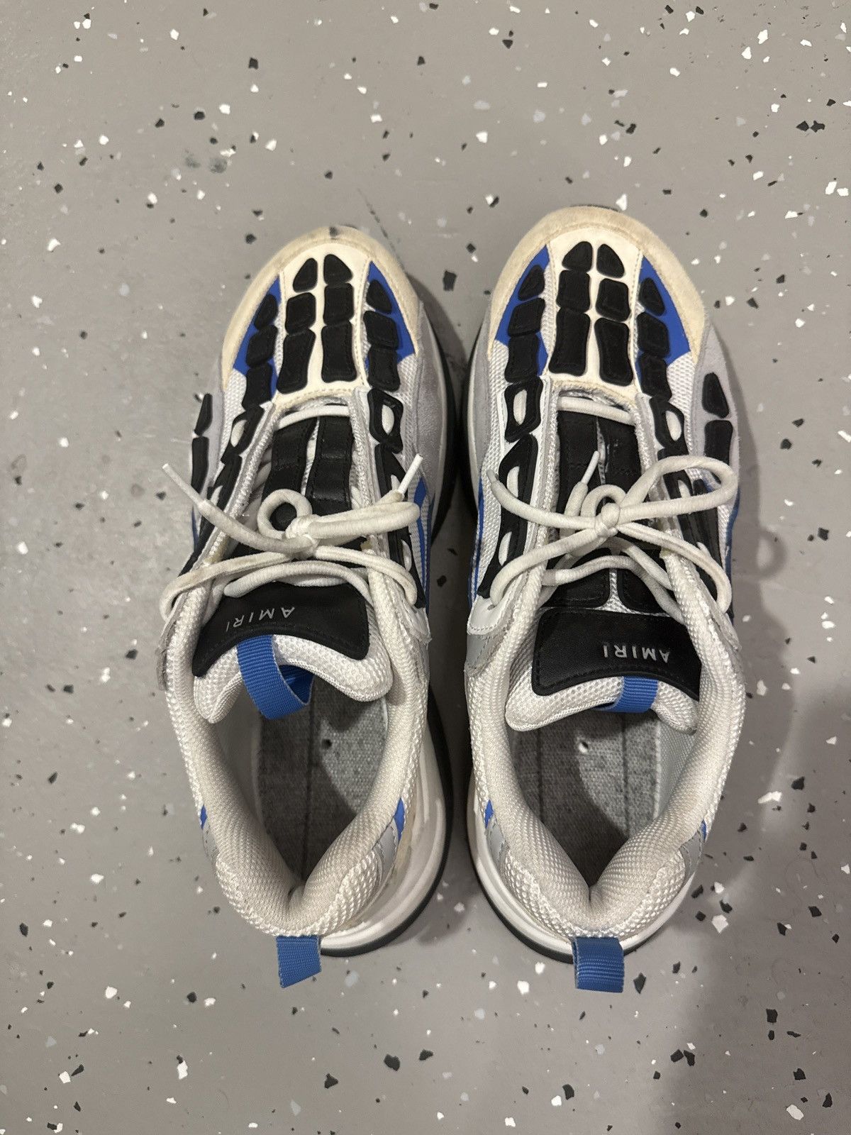 Amiri Amavi Bone Runners Size US 12 / EU 45 - 8 Thumbnail