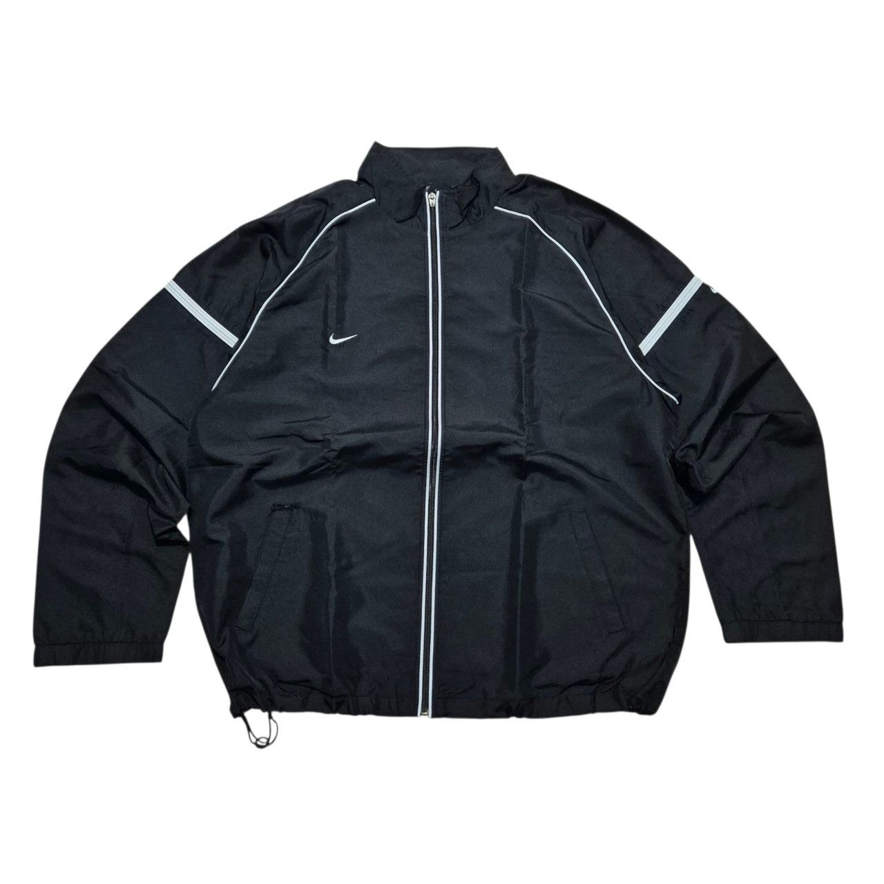 Nike Vintage nike y2k nylon drill jacket Size US XL / EU 56 / 4 - 2 Thumbnail