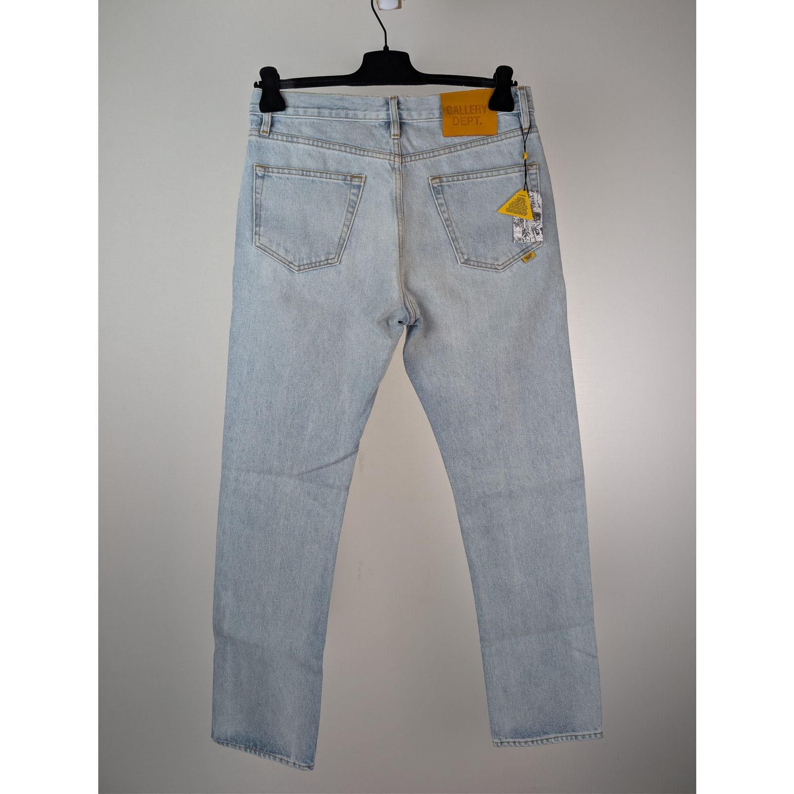 Gallery Dept. o1rshd1 Size: 32 x 32 / Pascal 5001 Straight-Leg Denim Jeans Size US 32 / EU 48 - 11 Thumbnail