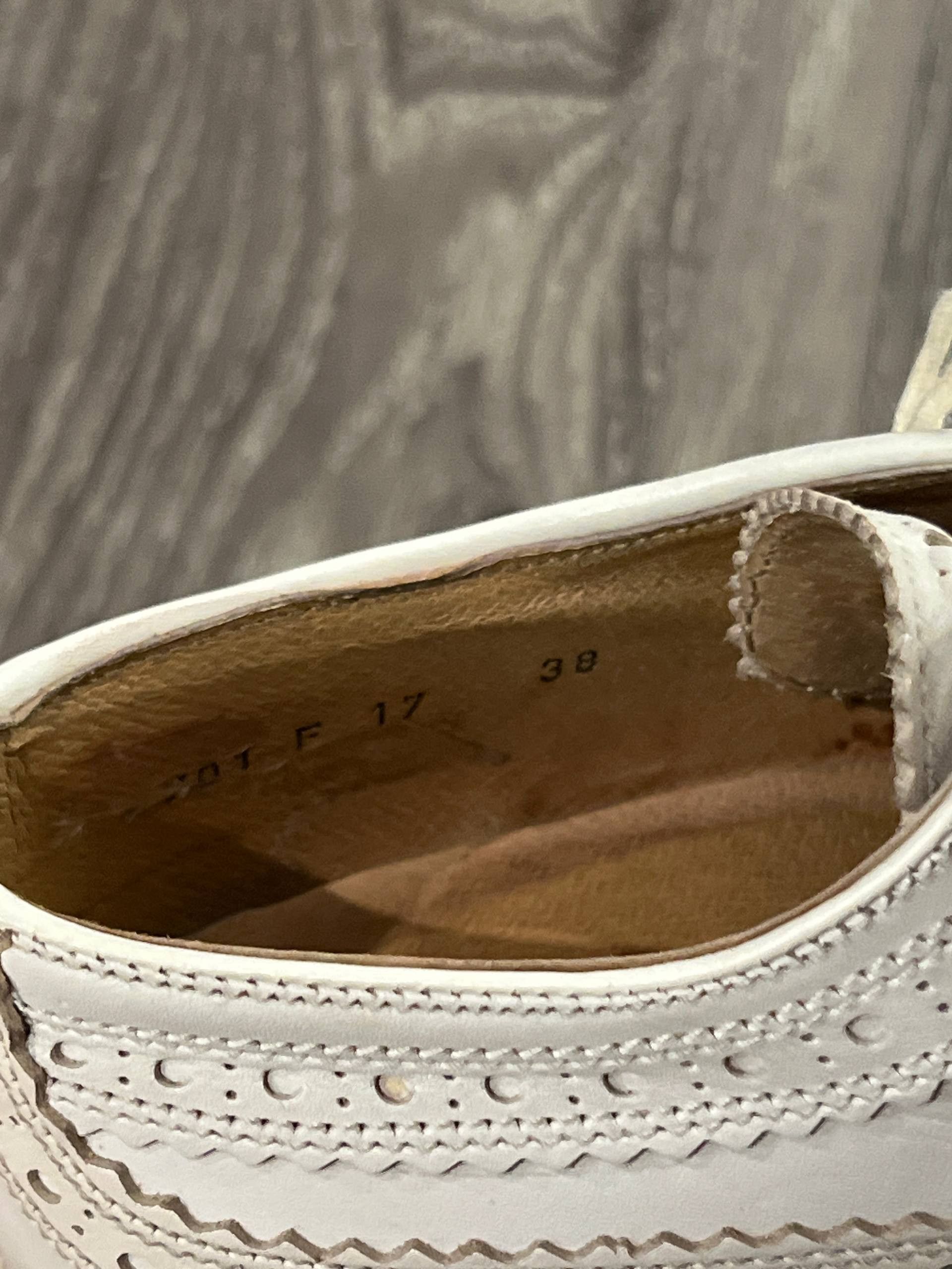 Dirk Bikkembergs 90s Dirk Bikkembergs Wingtip Brogue Lace-up Heeled Derby Size US 8 / IT 38 - 6 Thumbnail
