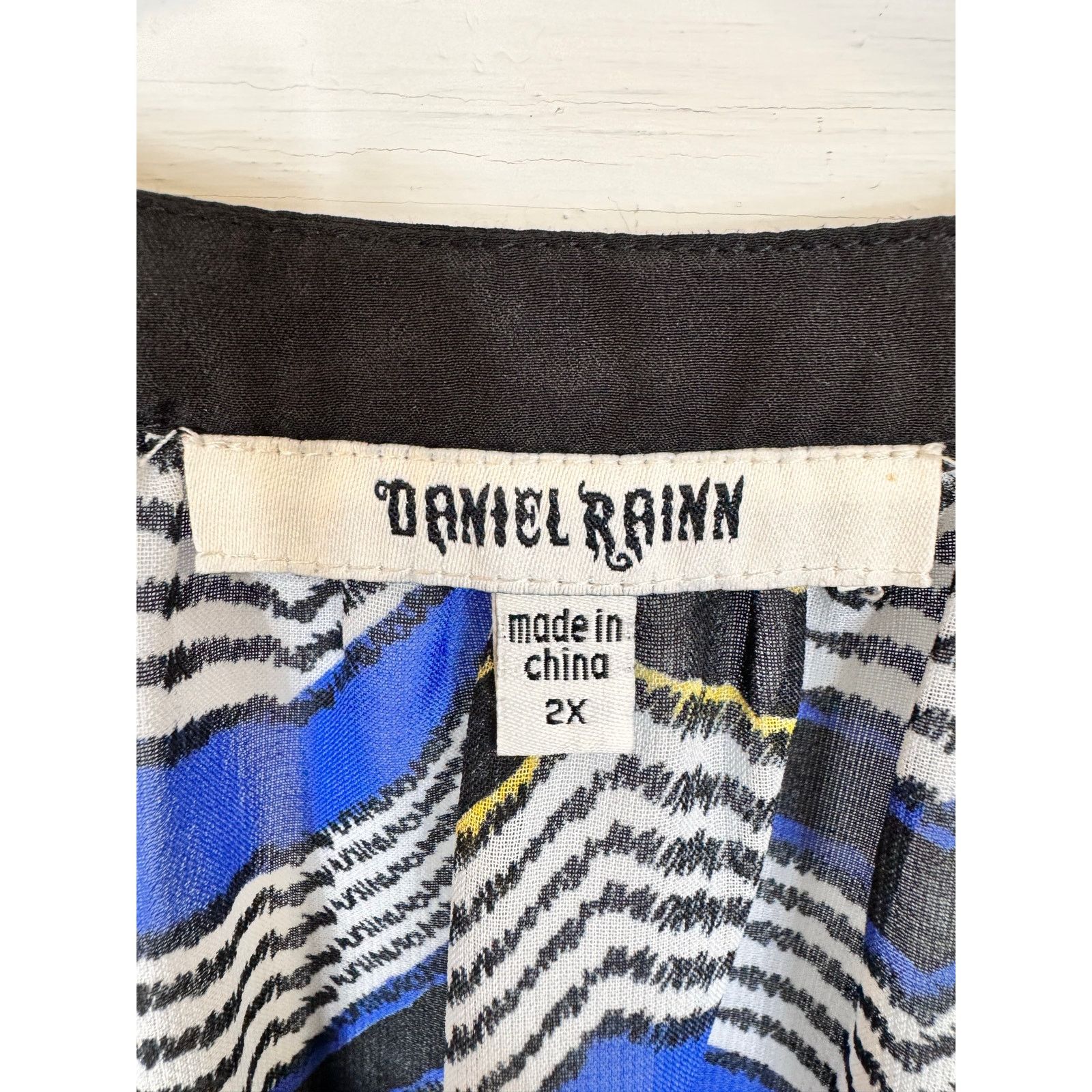 Other Daniel Rainn Sleeveless Blouse Women's Size 2X Size XXL / US 16-18 / IT 52-54 - 3 Thumbnail