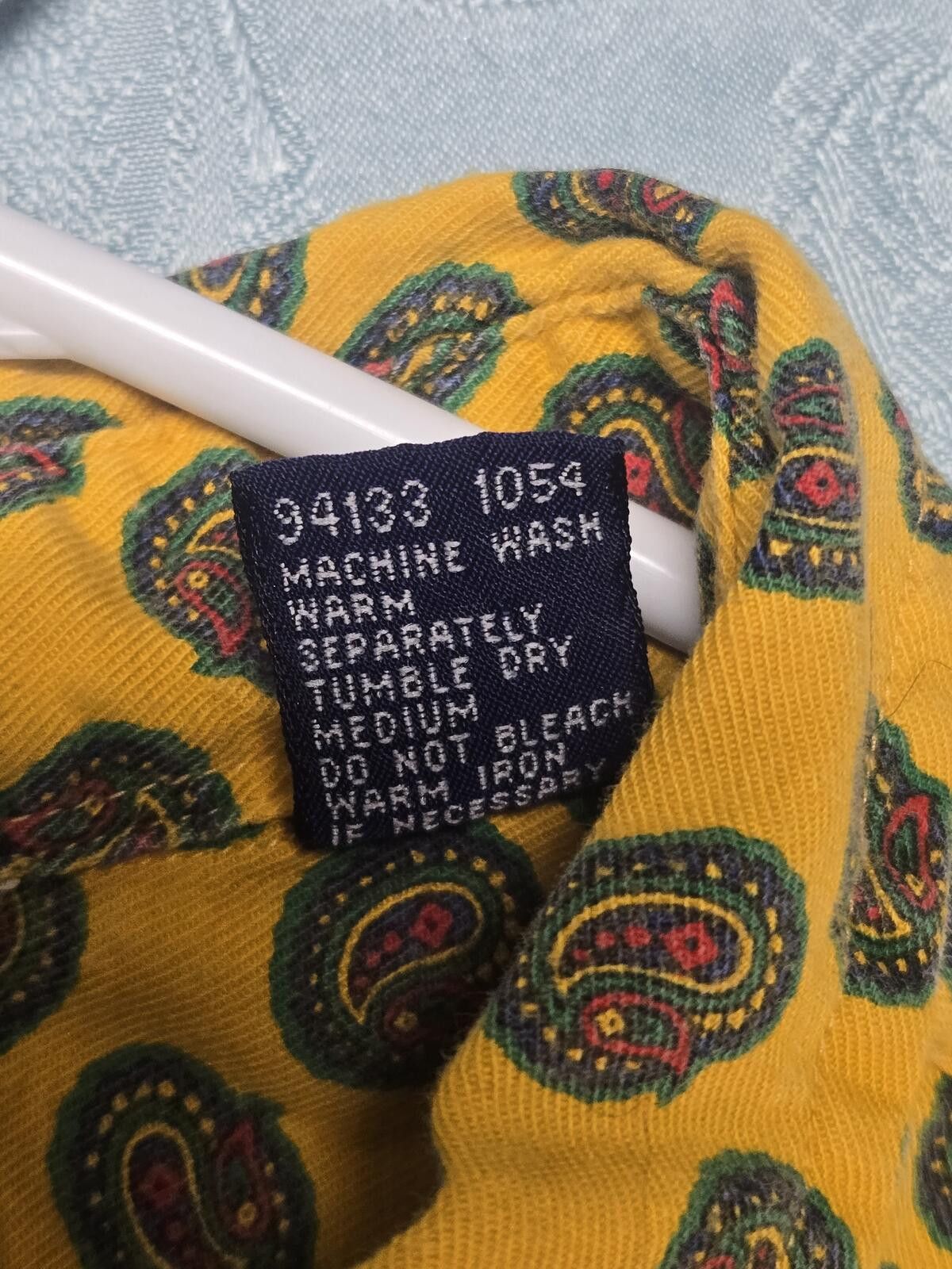 Gap Yellow 90s Gap Sz L Button-up Short-Sleeve Shirt Preppy Size US L / EU 52-54 / 3 - 3 Thumbnail