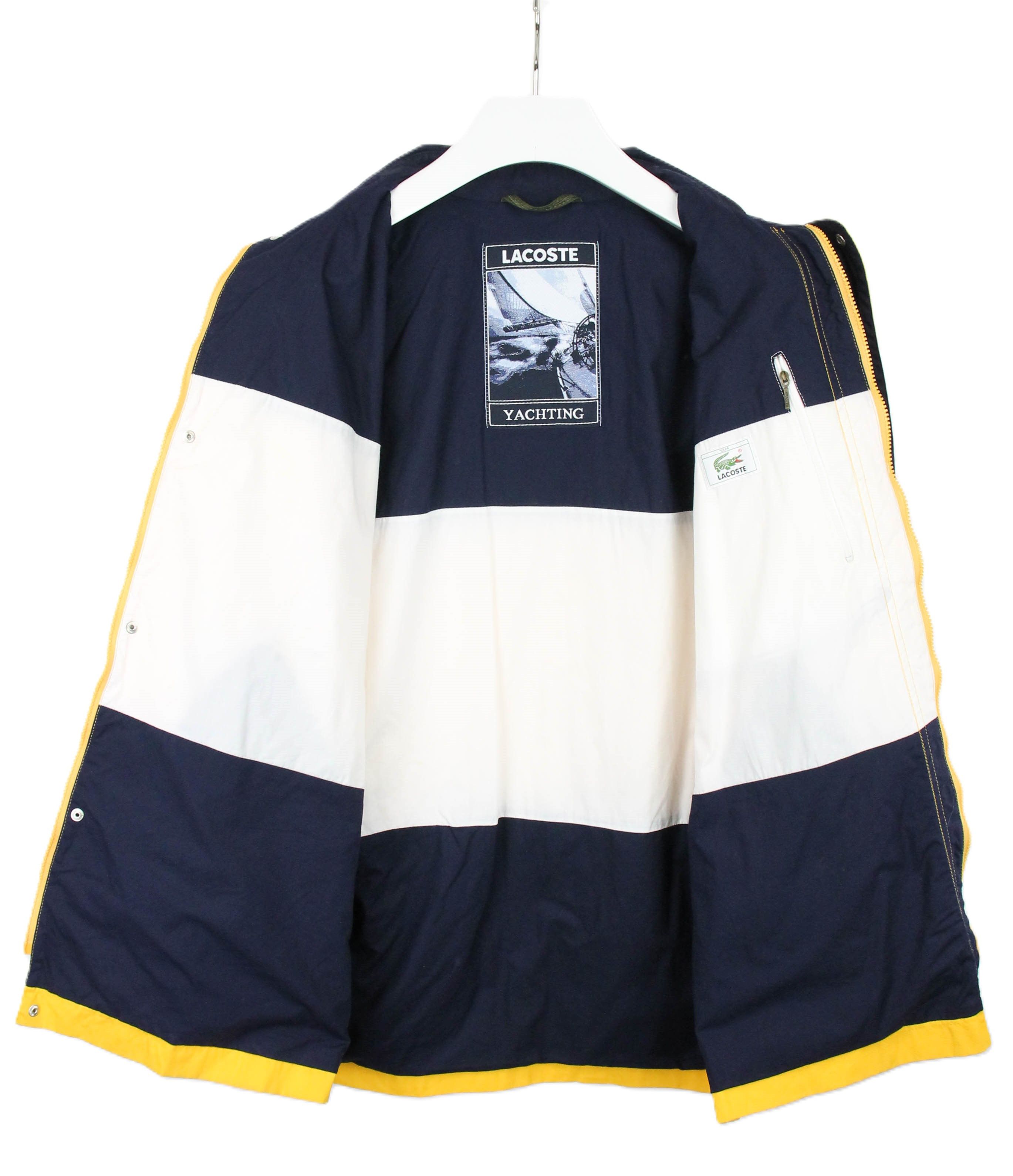 Lacoste LACOSTE Yachting Jacket Men's MEDIUM Utility Collared Size US M / EU 48-50 / 2 - 2 Thumbnail