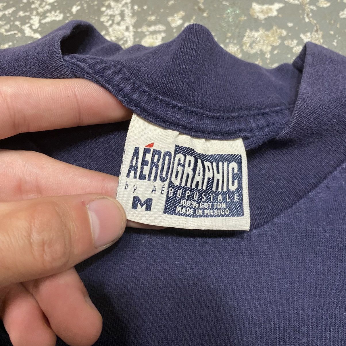 Aeropostale × Grunt Style × Vintage Vintage Aeropostale Dragon Y2K 90s Navy Tshirt Size US M / EU 48-50 / 2 - 4 Thumbnail