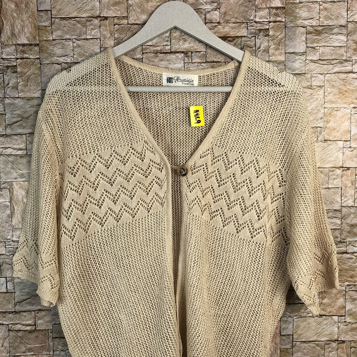 Homespun Knitwear × Japanese Brand Graziosa Superio Brown Cardigan #A869 Size M / US 6-8 / IT 42-44 - 5 Thumbnail