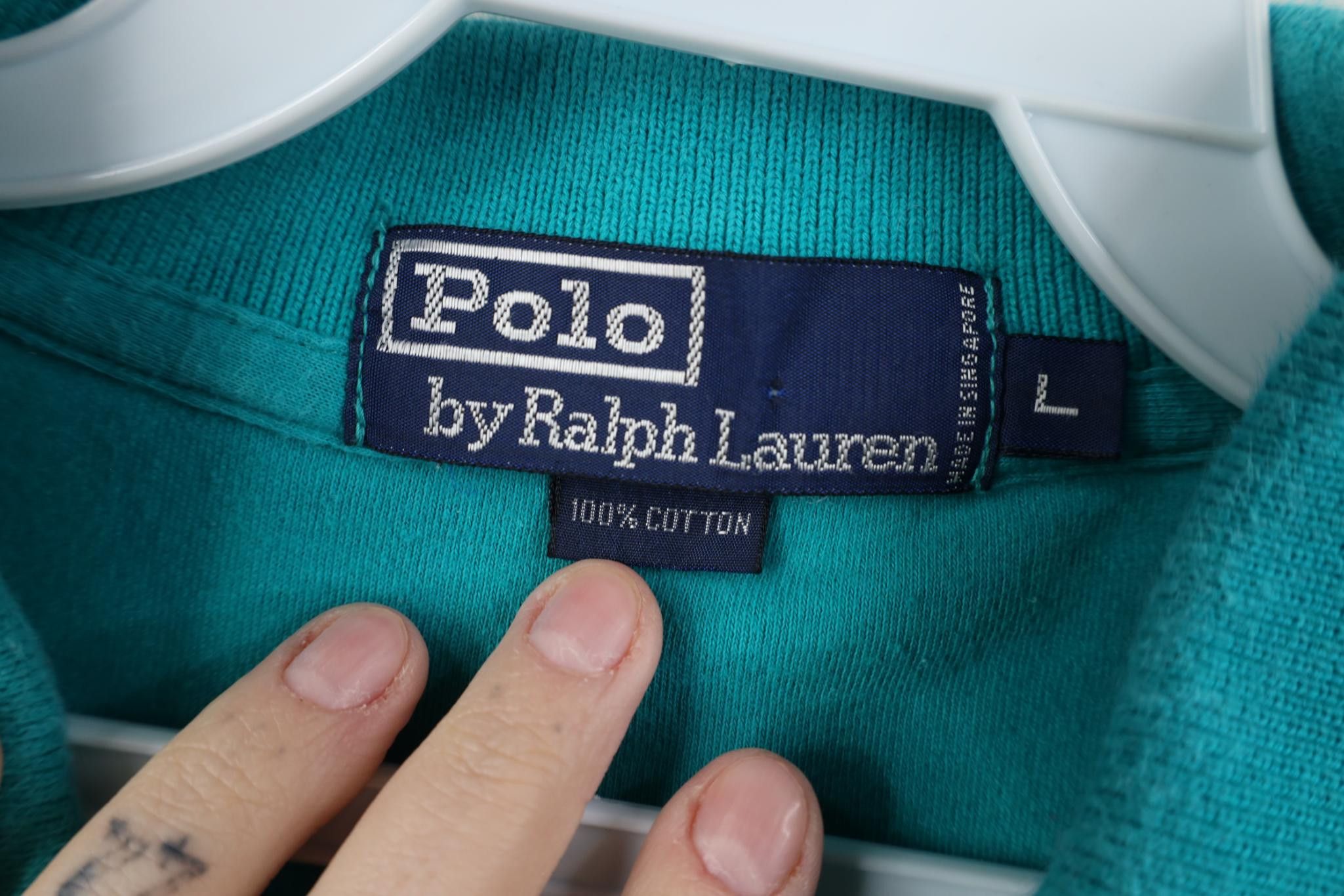 Polo Ralph Lauren Vintage 90s Ralph Lauren Country Club Soft Cotton Polo Size US L / EU 52-54 / 3 - 10 Thumbnail