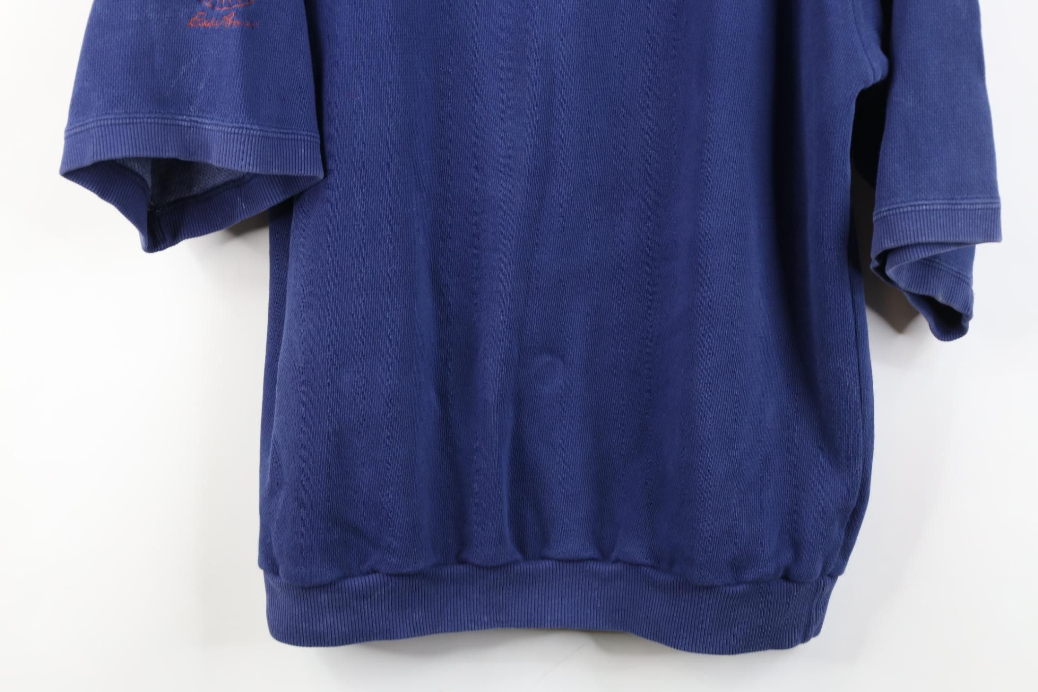 Eddie Bauer Vintage 90s Eddie Bauer 1/4 Zip Short Sleeve Sweatshirt Size US M / EU 48-50 / 2 - 3 Thumbnail