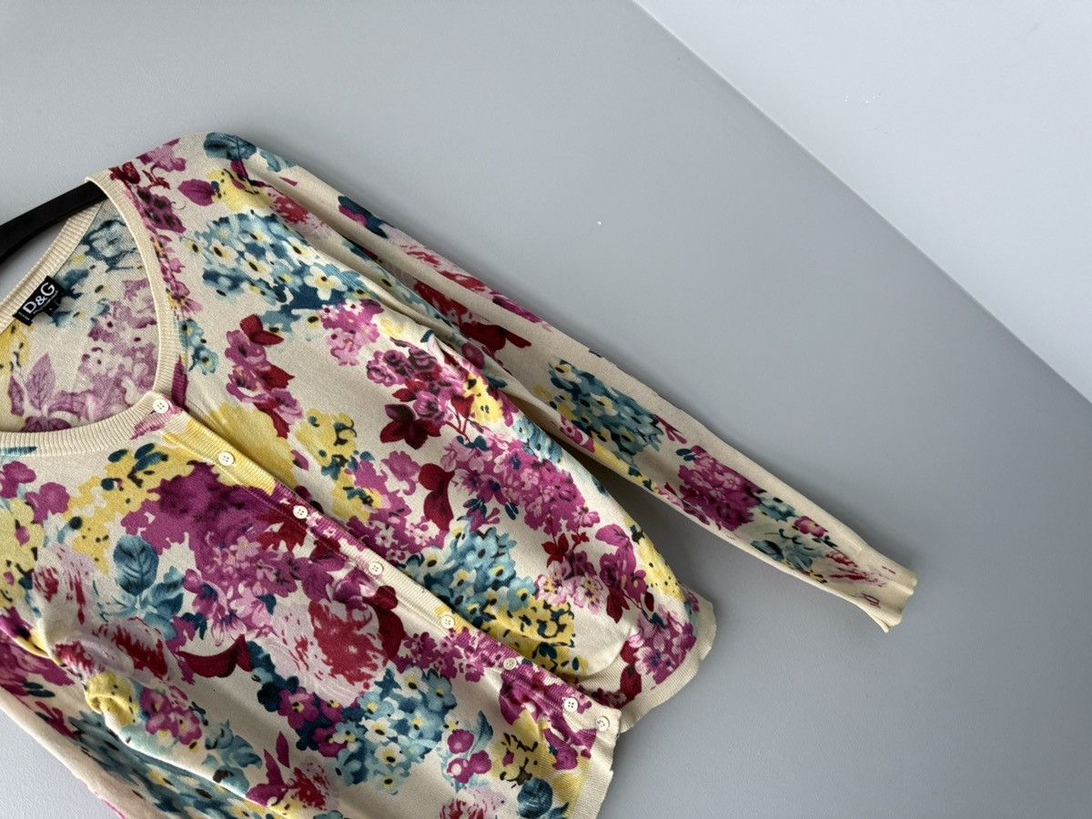 Dolce & Gabbana Dolce&Gabbana Flowers Cadigan Size M / US 6-8 / IT 42-44 - 5 Thumbnail