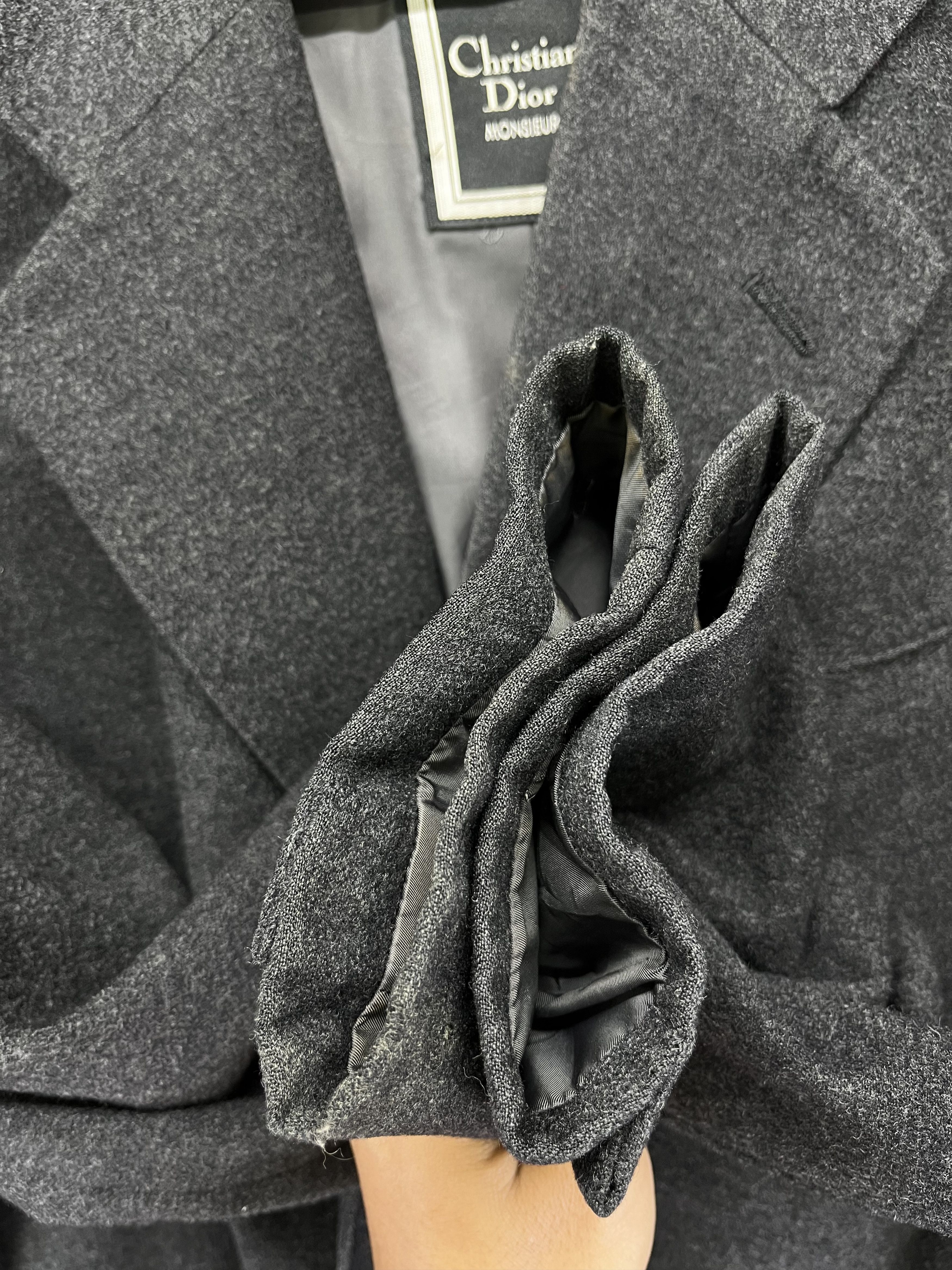 Christian Dior Monsieur Vintage 90s Christian Dior Monsieur Luxury Rare Wool Jacket Size US L / EU 52-54 / 3 - 13 Thumbnail