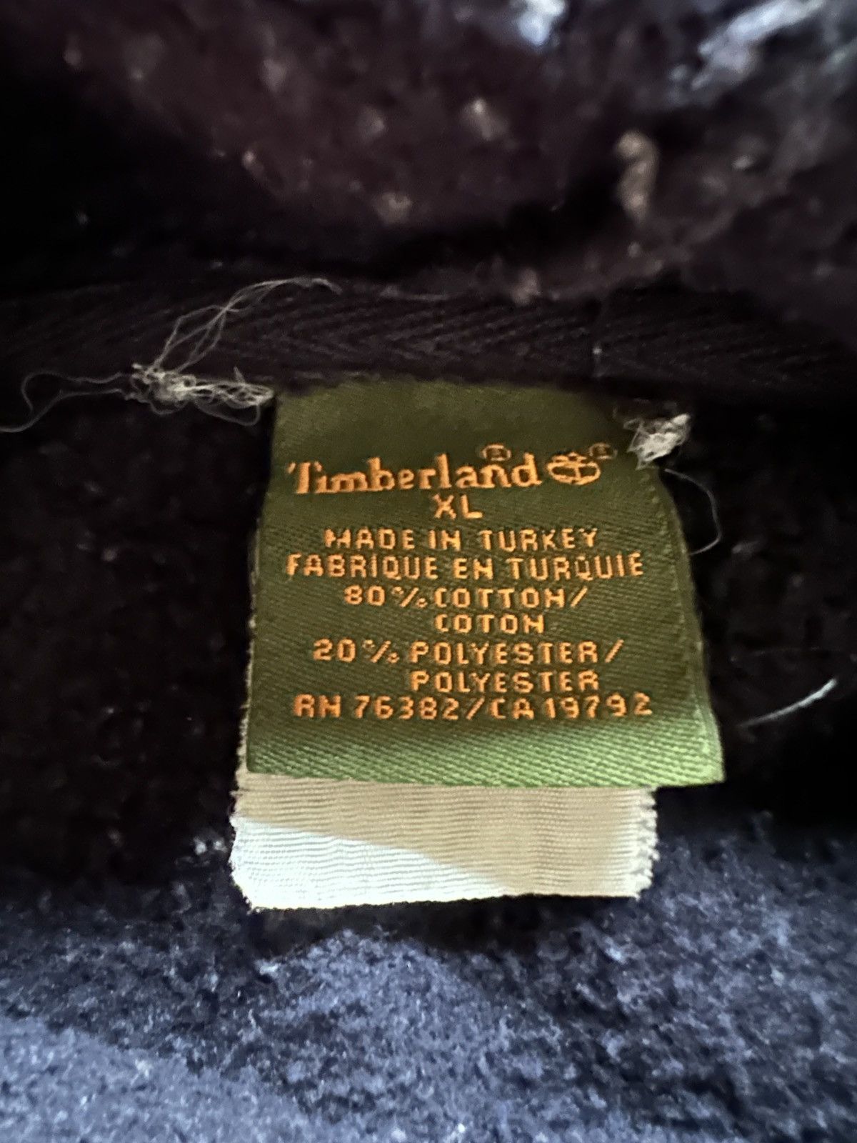 Timberland × Vintage Vintage Y2K Timberland Graphic Hooded Sweatshirt Size US XL / EU 56 / 4 - 5 Thumbnail