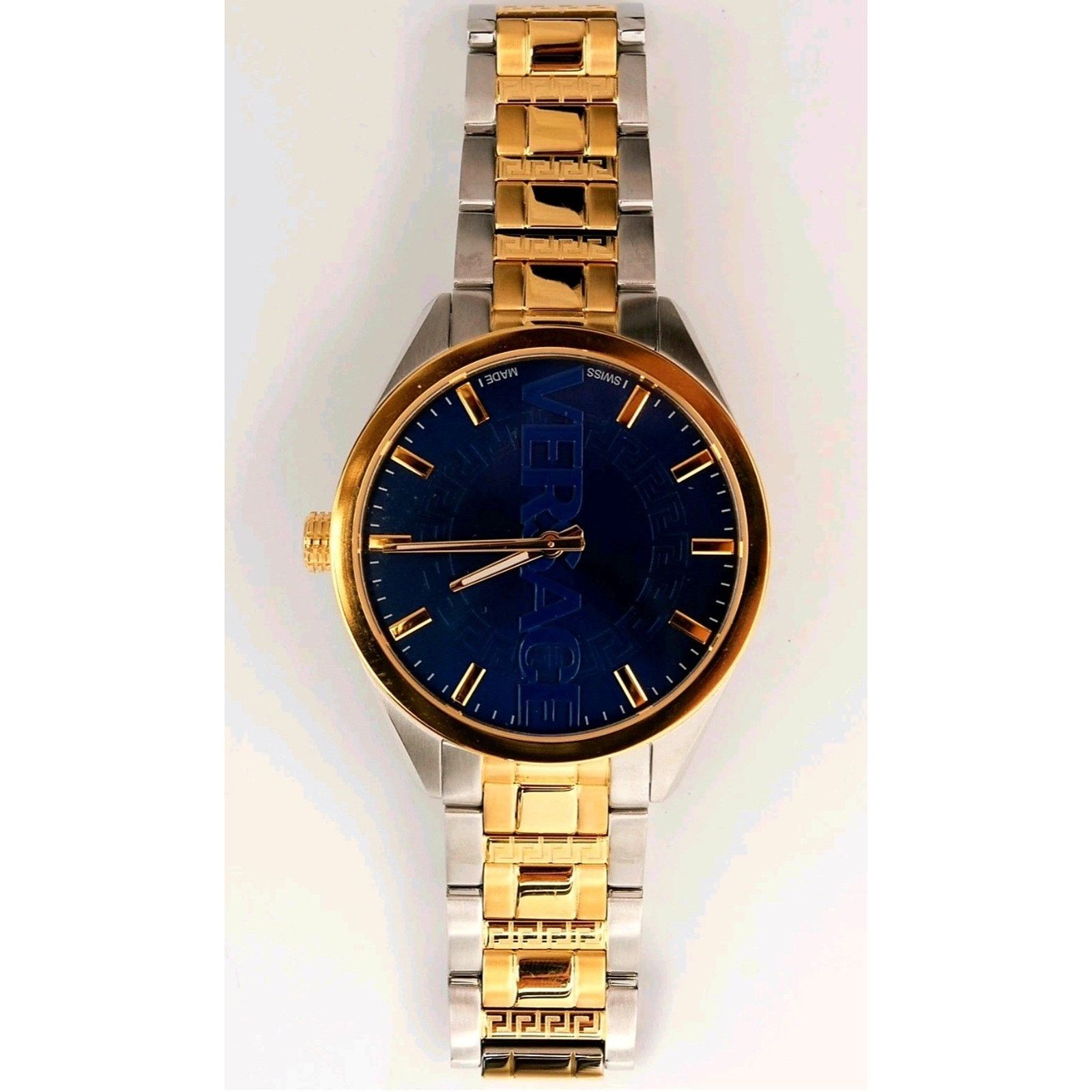 Versace VERSACE V-Vertical Wristwatch Water Resistant5ATM SWISS MADE Size ONE SIZE - 5 Thumbnail