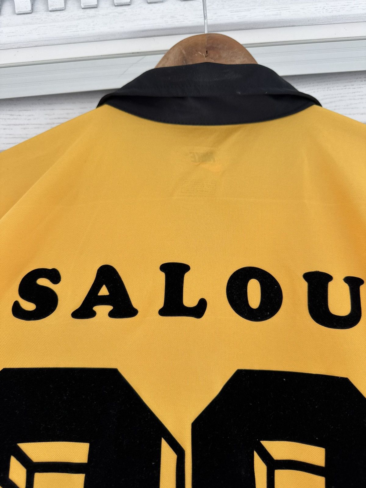 Nike Salou #30 Borussia Dortmund 1998-1999 Vintage Soccer Jersey Size US XL / EU 56 / 4 - 13 Thumbnail