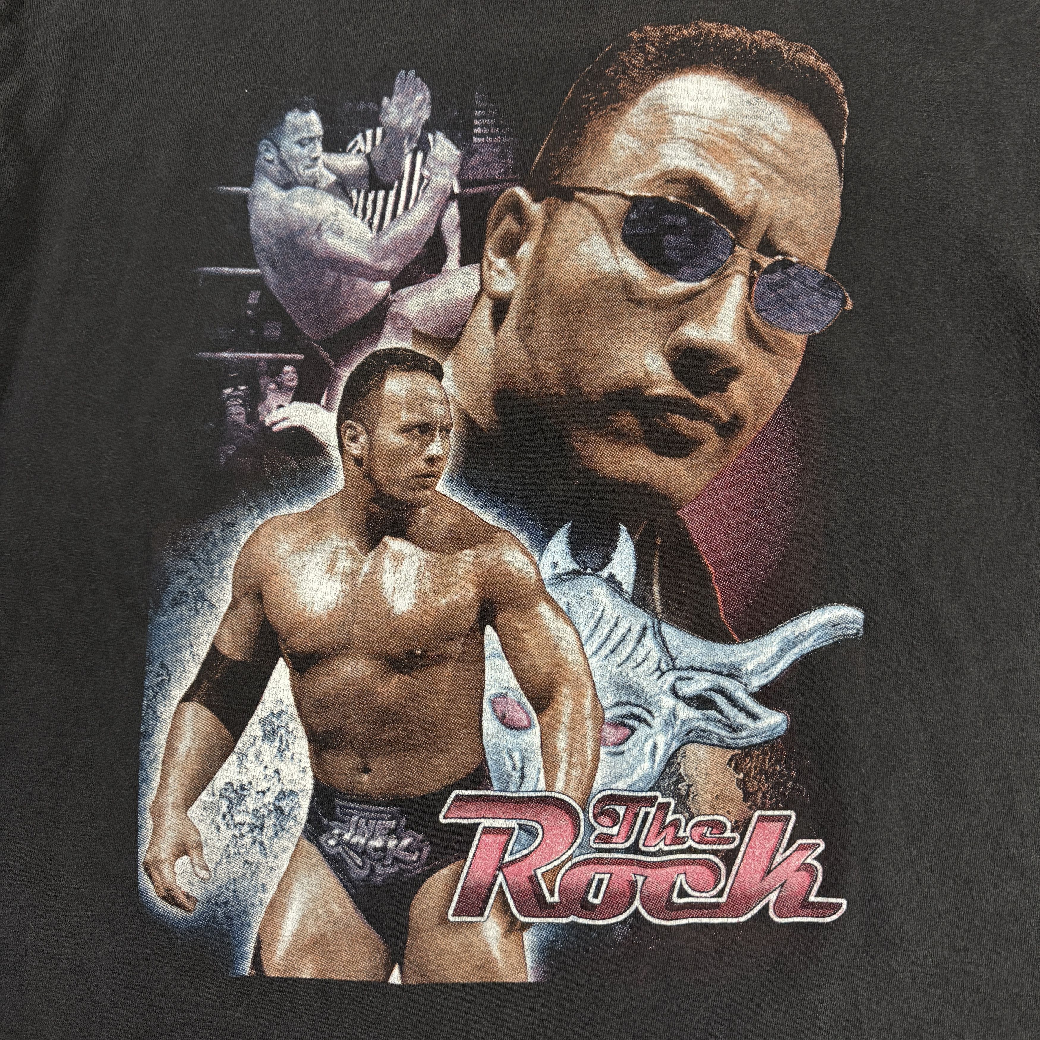 Vintage Vintage 90s The Rock Rap Tee Size US L / EU 52-54 / 3 - 7 Thumbnail