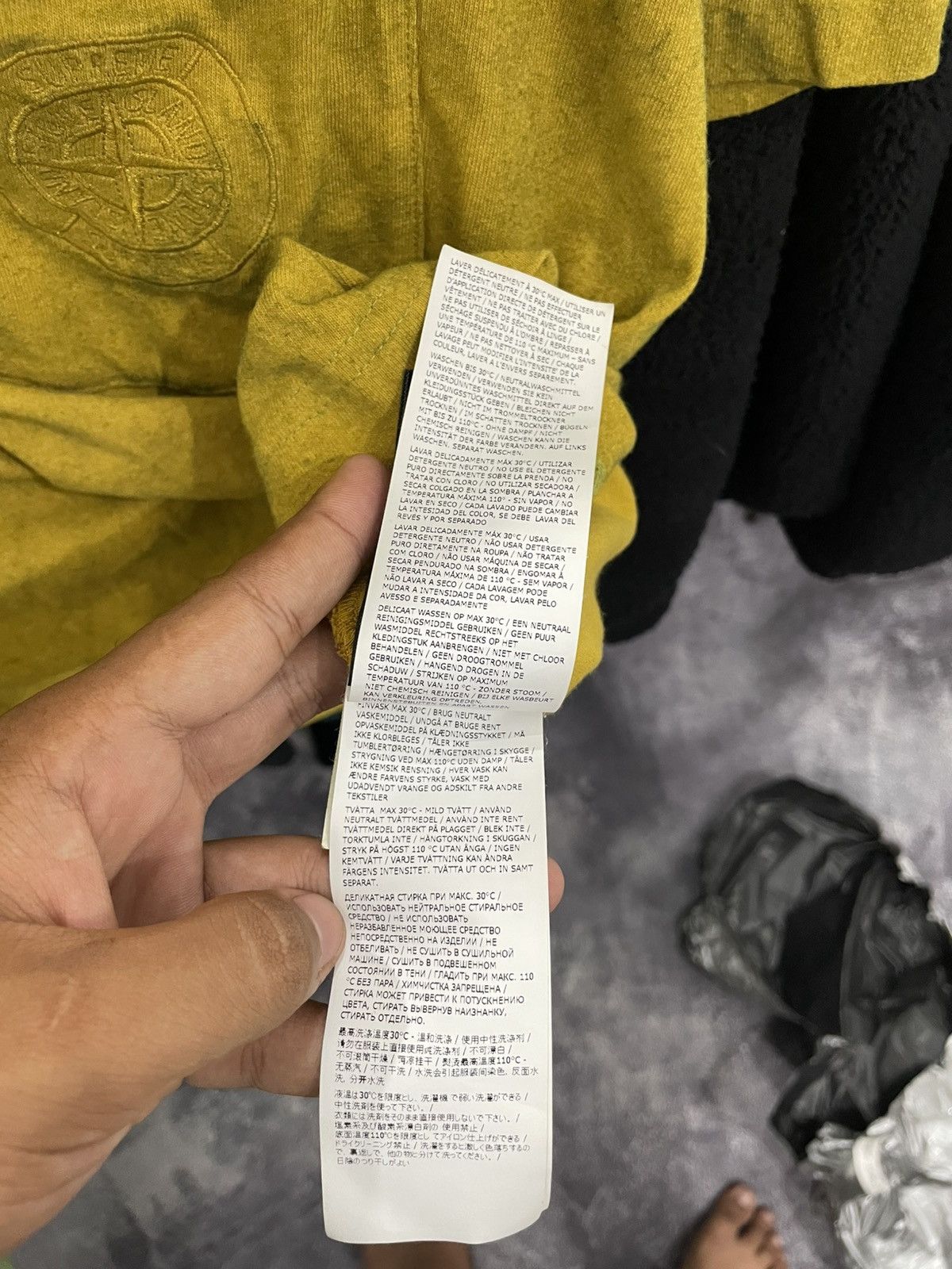 Stone Island × Supreme T shirt supreme x stone island Size US M / EU 48-50 / 2 - 6 Thumbnail