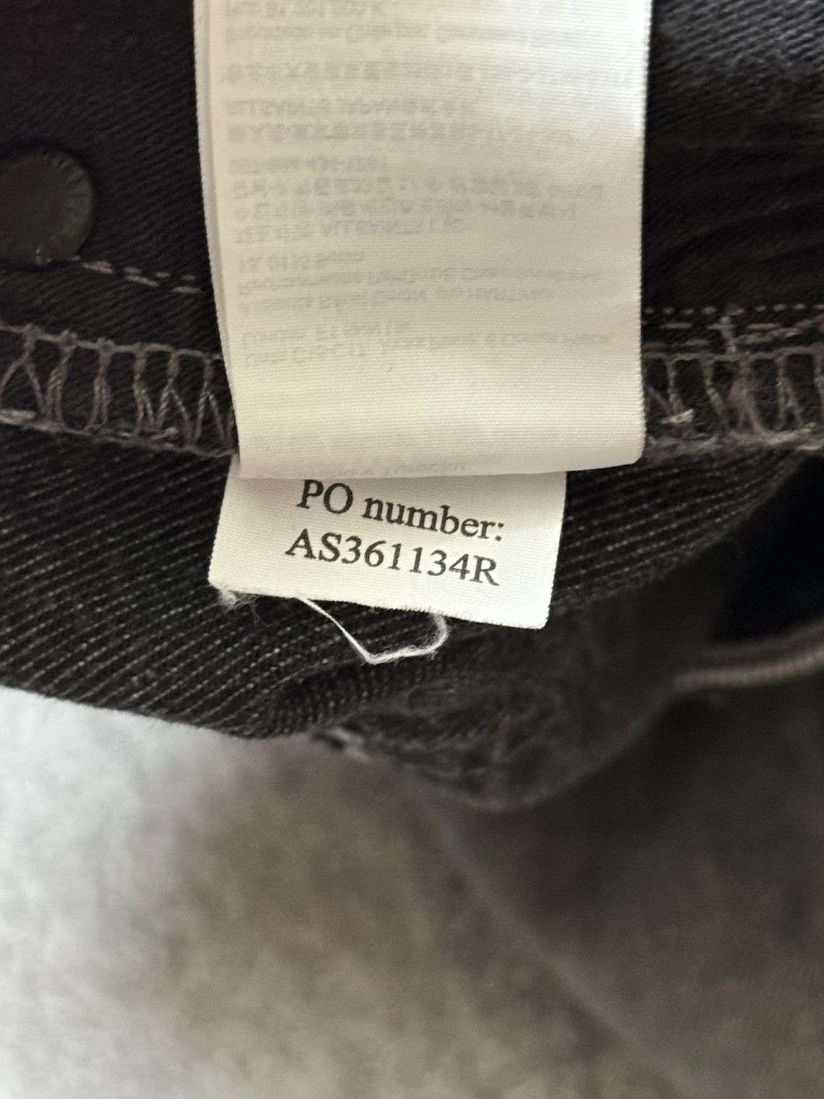 Allsaints × Designer Allsaints 36/32 Rex I denim pant jean trouser chino gray Size US 36 / EU 52 - 15 Thumbnail