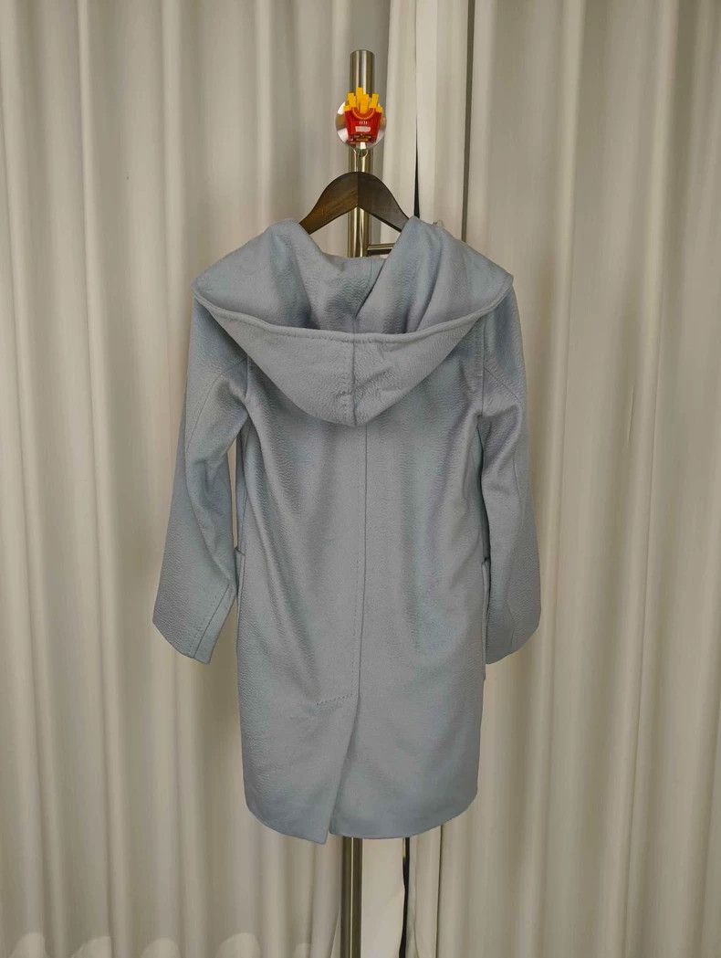 Max Mara Max Mara Blue Camel Hair Coat Size S / US 4 / IT 40 - 2 Thumbnail