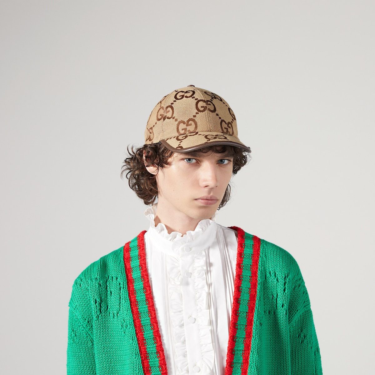 Gucci GG Jumbo Baseball Hat Size ONE SIZE - 3 Thumbnail
