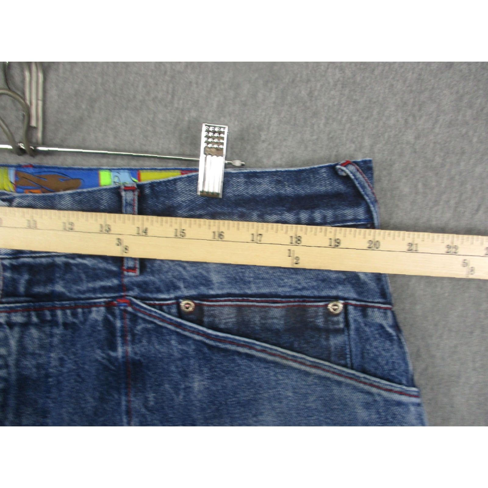 Fubu VINTAGE FUBU Platinum Fat Albert Jeans Mens 42x34 Baggy Denim Y2K 2000s Size US 42 / EU 58 - 6 Thumbnail