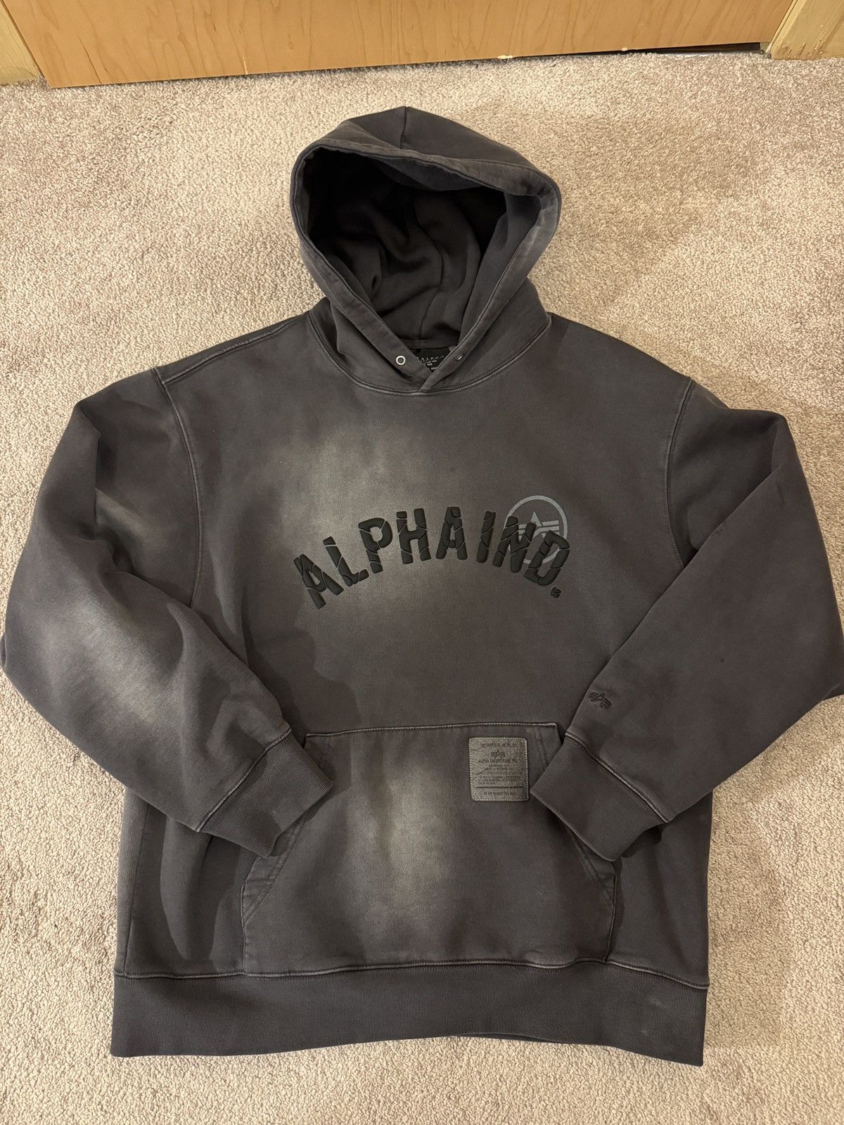 Alpha Industries Alpha Industries Grey Hoodie Size US M / EU 48-50 / 2 - 1 Thumbnail