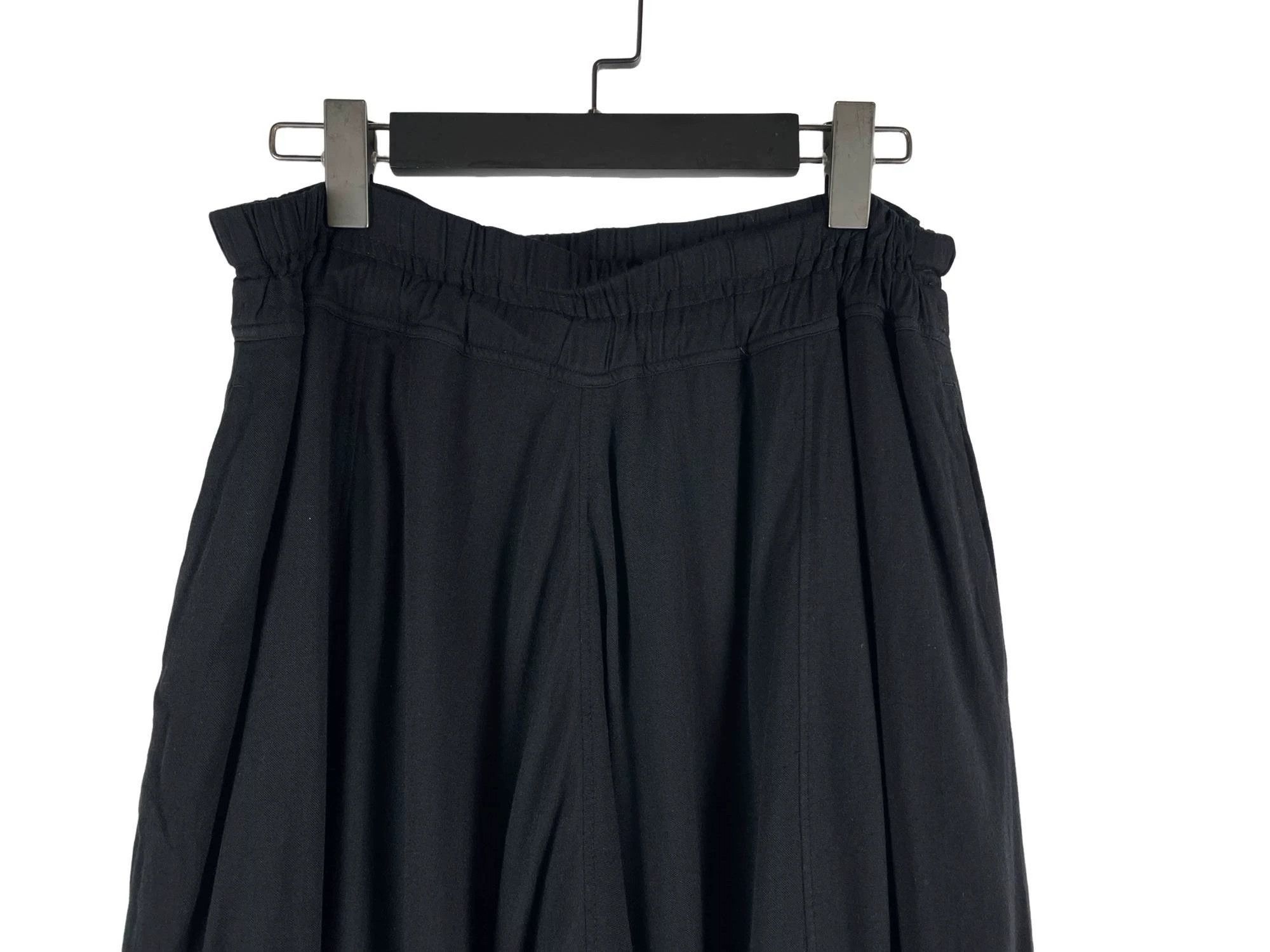 Julius Julius 7 13FW Wool Silk Blend Dropped Crotch Pants Size US 34 / EU 50 - 3 Thumbnail