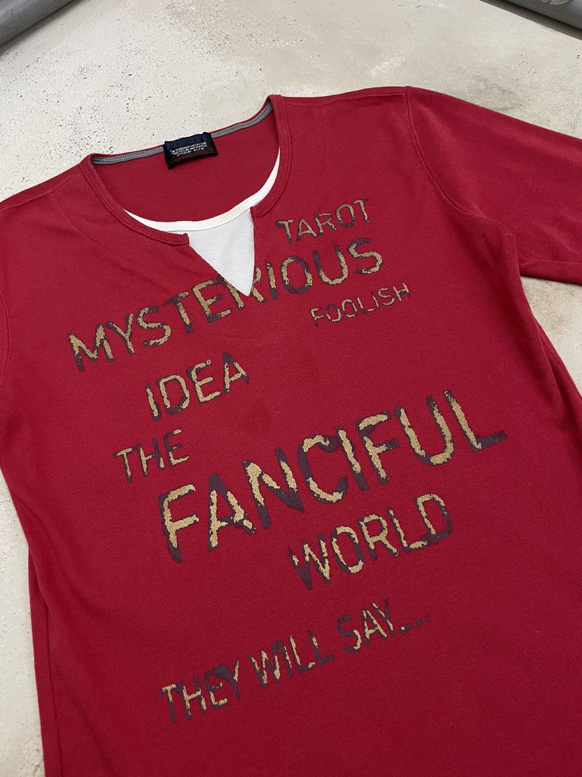 Designer Nicole Club For Men Layered Wording Junya Style Tee Size US S / EU 44-46 / 1 - 5 Thumbnail