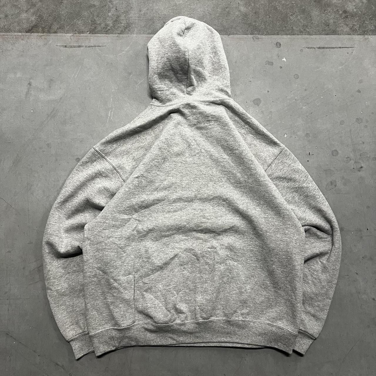 Japanese Brand Vintage Y2K/2000s Blank Grey Essential Hoodie ! Size US XL / EU 56 / 4 - 3 Thumbnail
